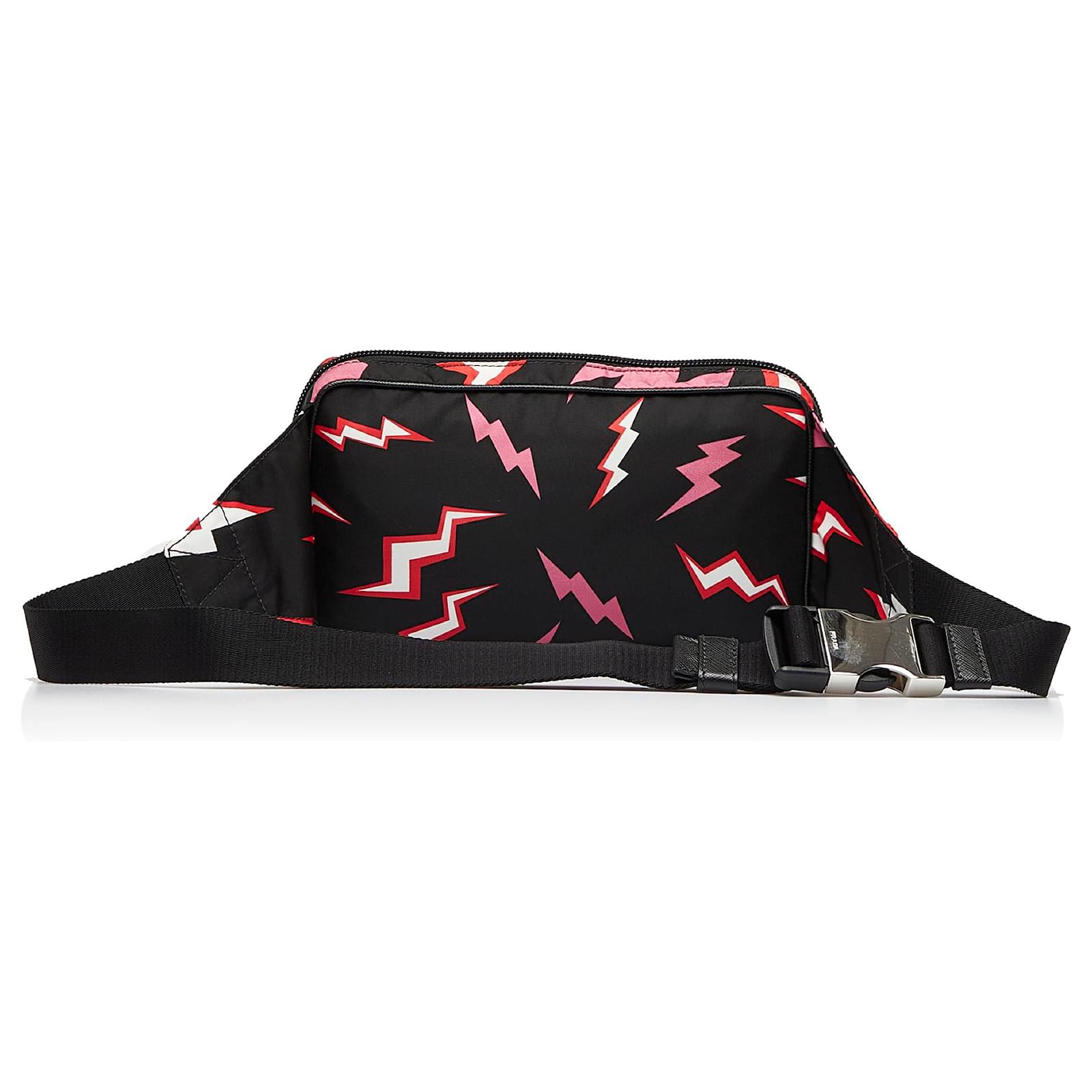 Prada Black x Universal Frankenstein Tessuto Thunder Waist
