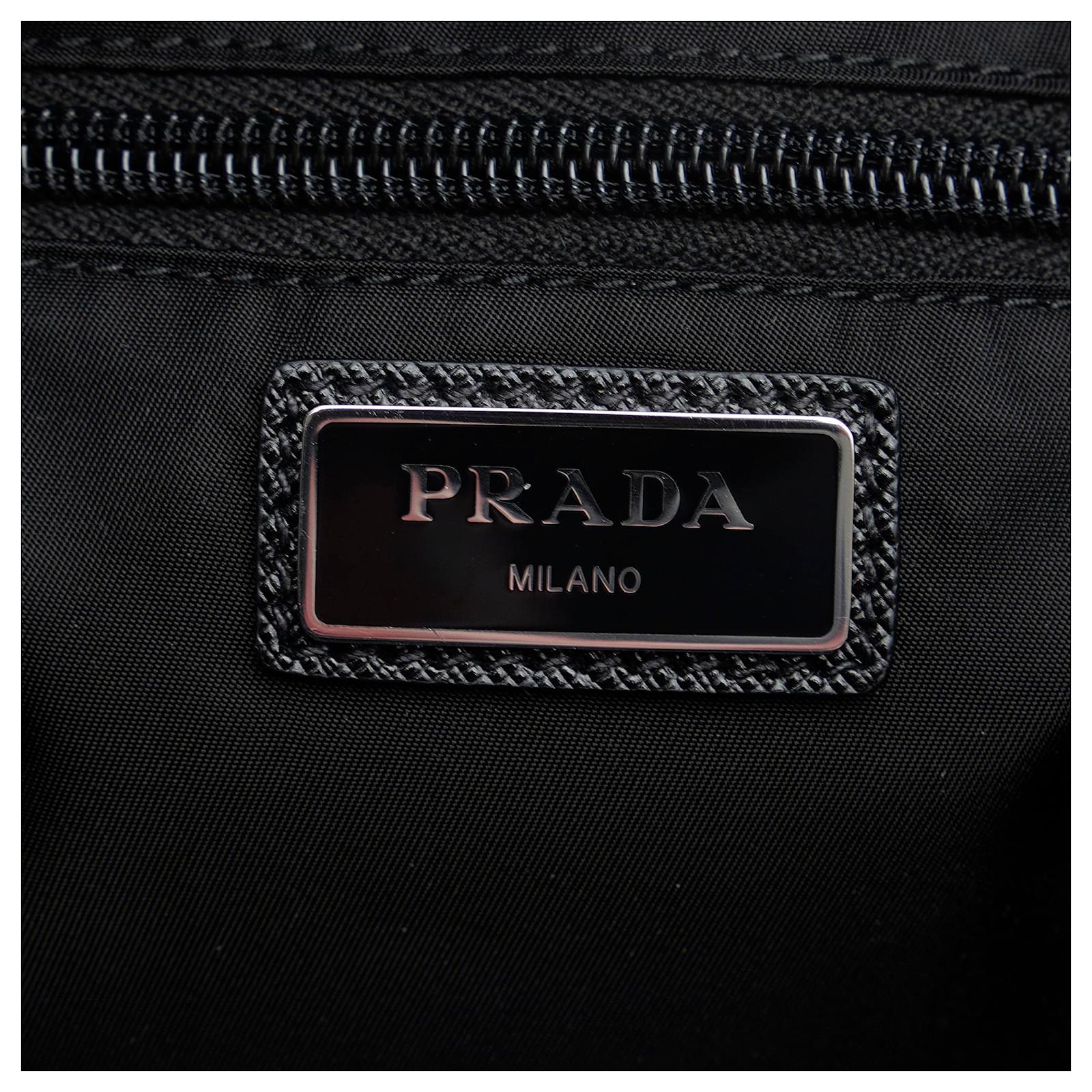 Prada Black x Universal Frankenstein Tessuto Thunder Waist