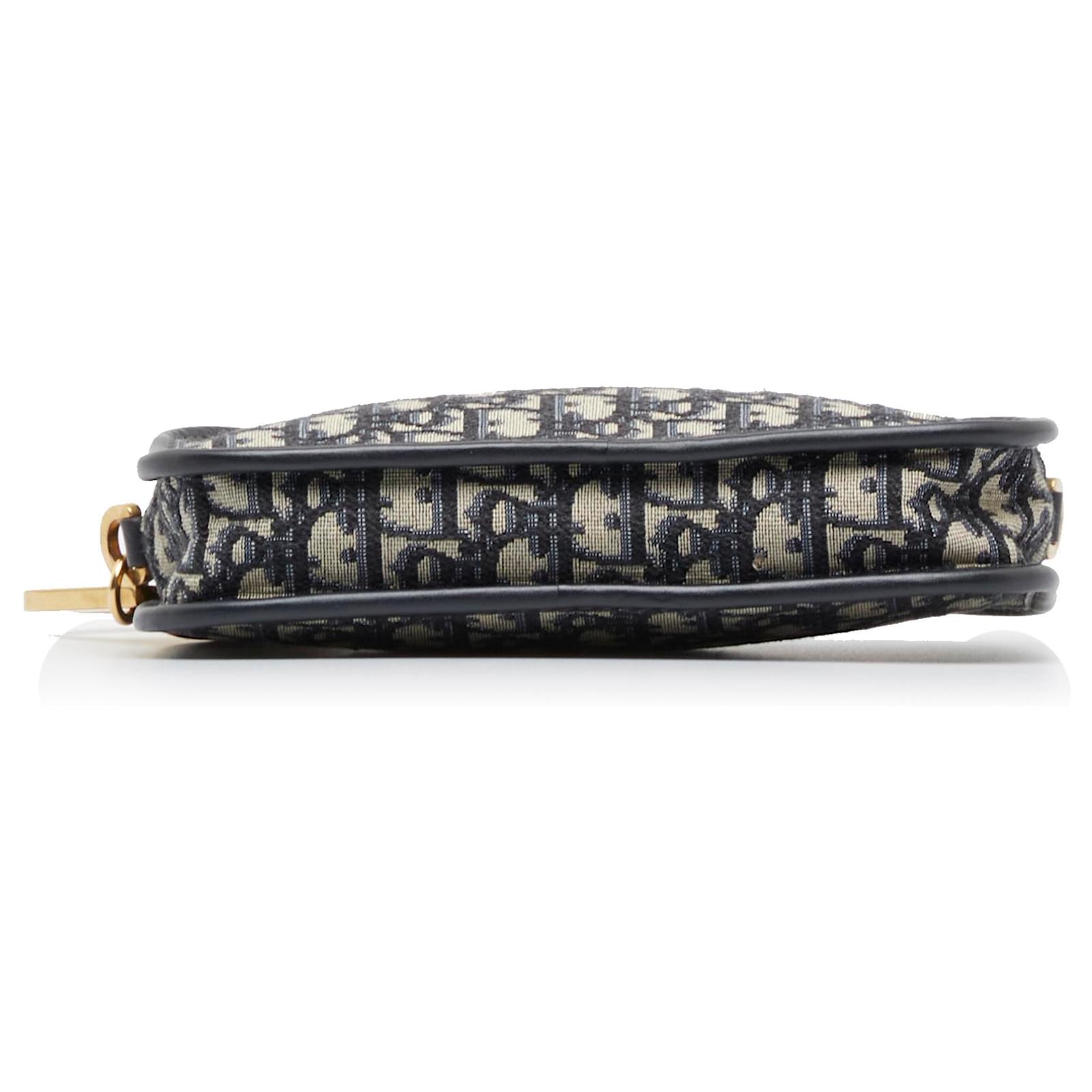 Dior oblique fashion canvas diorquake clutch bag