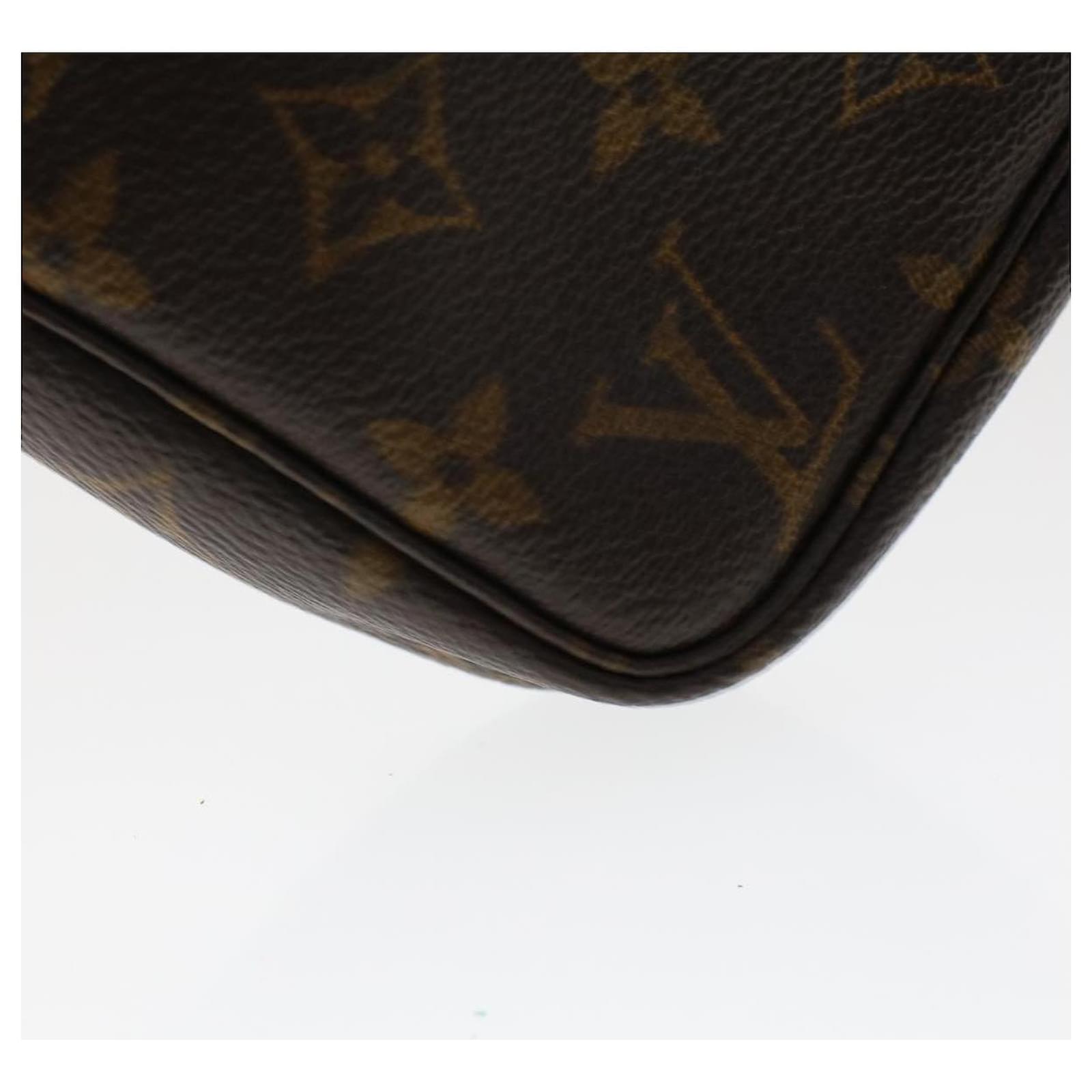 LOUIS VUITTON Monogram Neverfull PM Pouch LV Auth am4637 Cloth ref