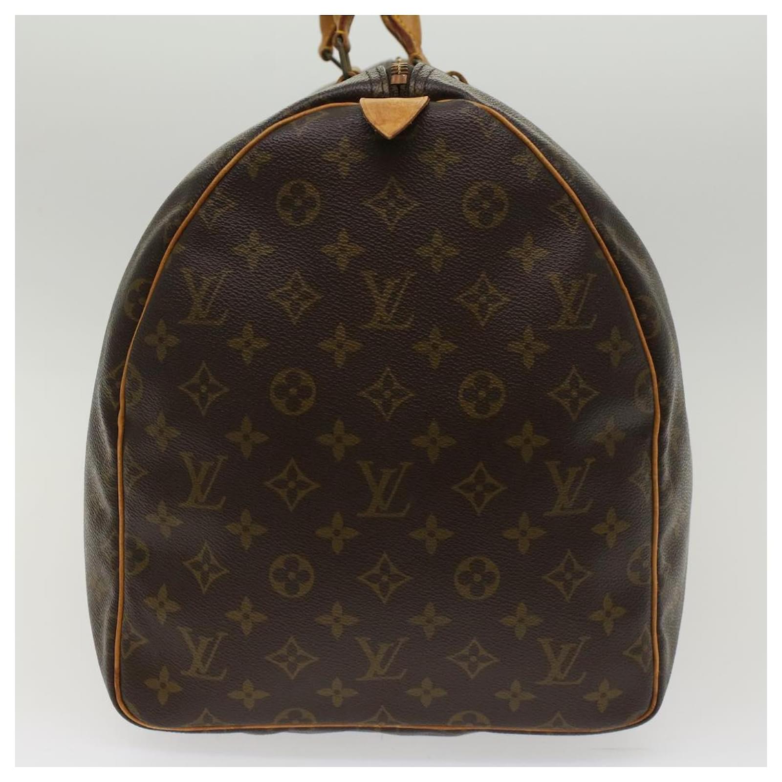 Louis Vuitton Monogram Keepall 55 Boston Bag M41424 LV Auth 48790