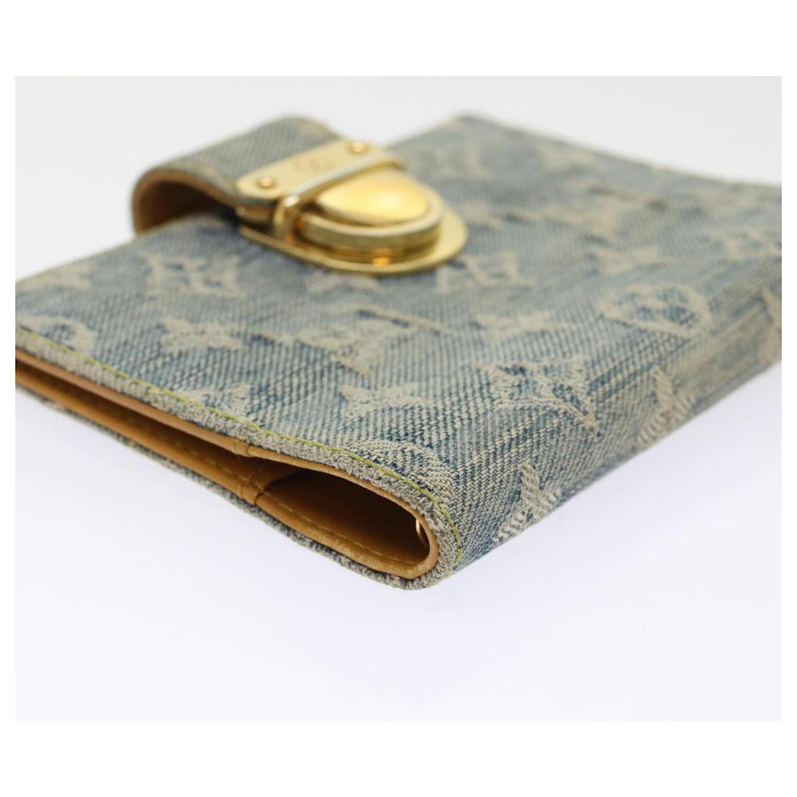 Louis Vuitton Monogram Blue Denim Agenda Day Planner