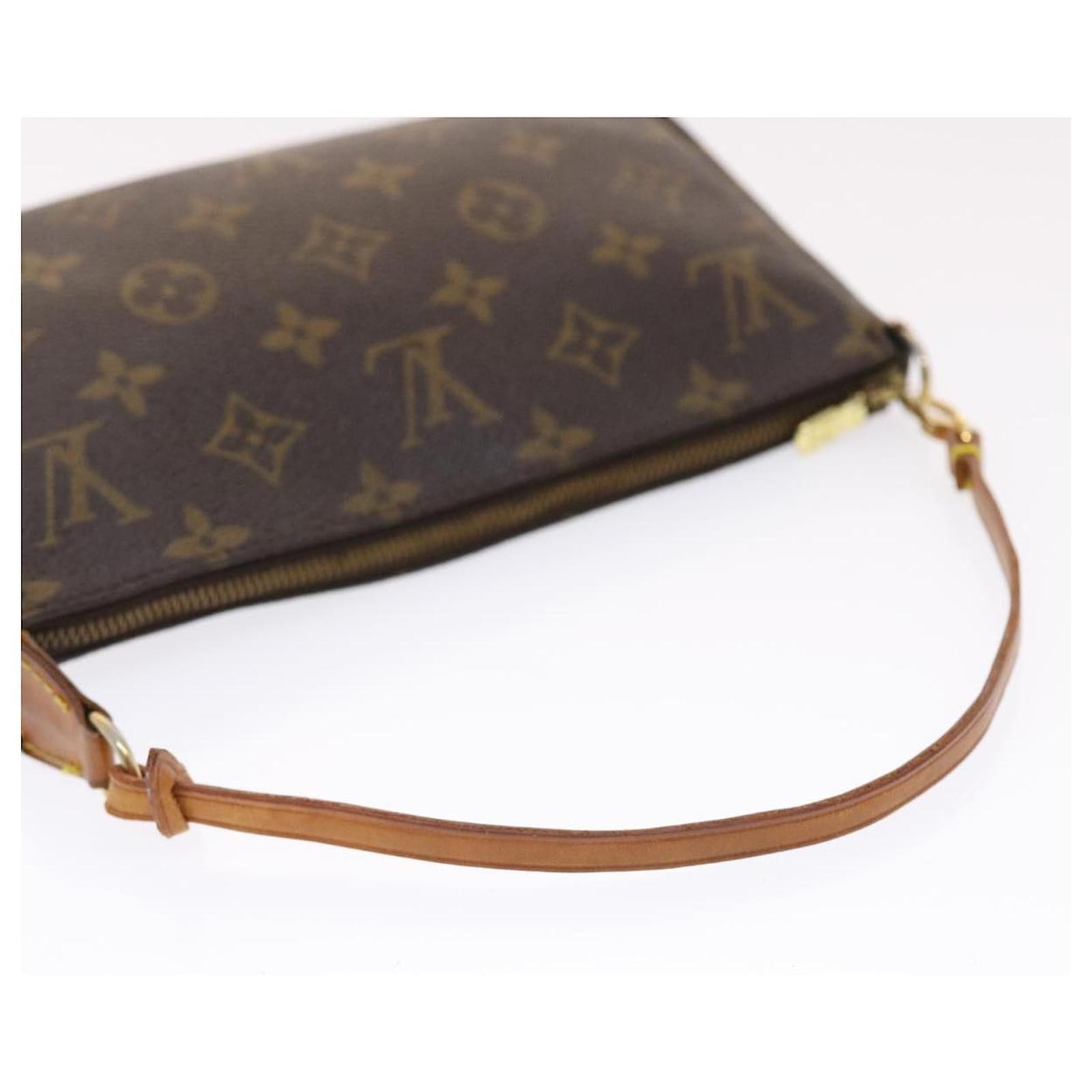 LOUIS VUITTON Monogram Pochette Cosmetic GM Cosmetic Pouch M47353 LV Auth  49340