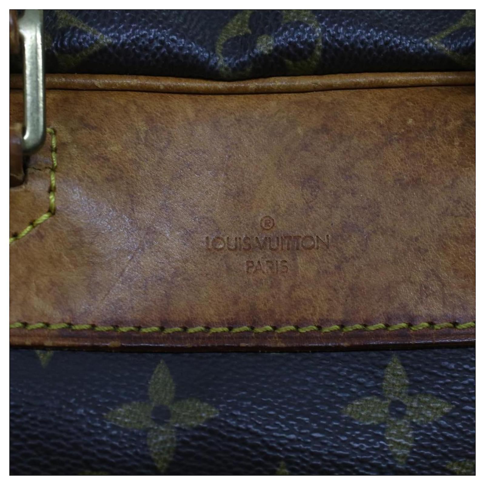 LOUIS VUITTON Monogram Deauville Hand Bag M47270 LV Auth 48930