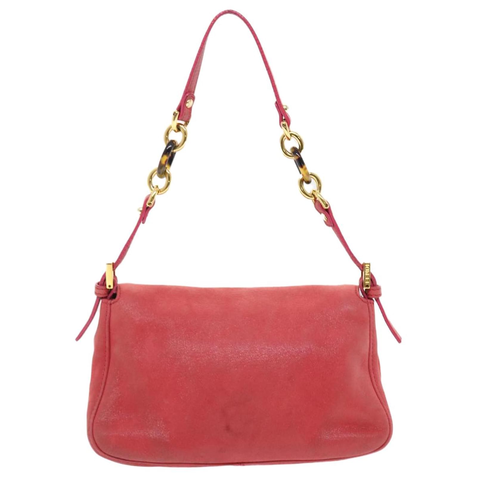 ショルダーバッグ・ポシェット Fendi Mamma Baguette Small Leather Crossbody Bag Mamma Baguette Small Leather Beige | Fendi