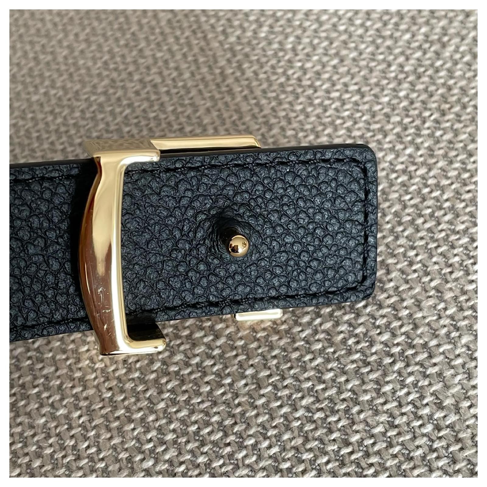 Louis Vuitton - LV Iconic 25mm Reversible Belt - Damier Canvas - Brown - Size: 80 cm - Luxury