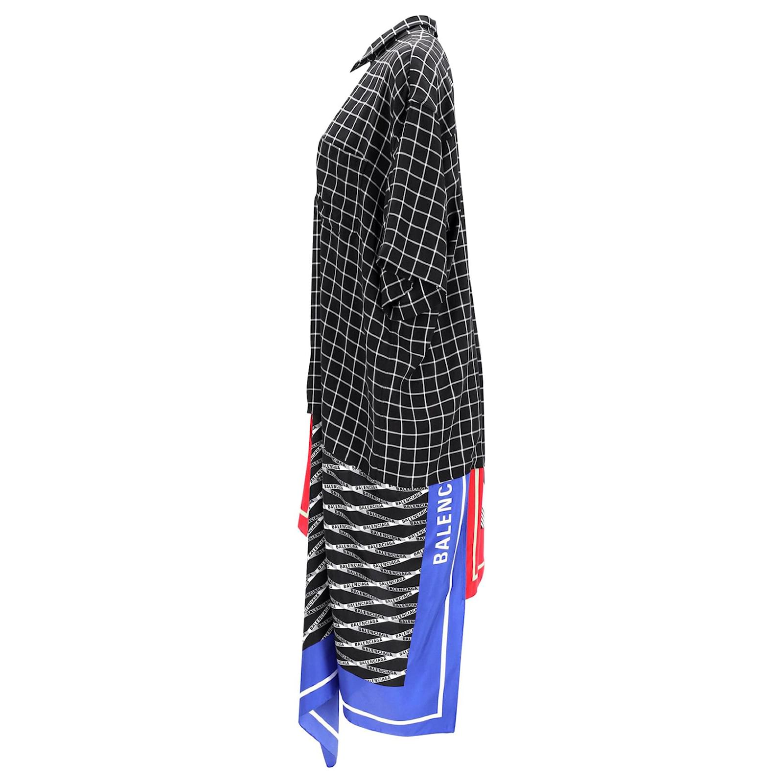 【国内発送】BALENCIAGA STRETCH VISCOSE DRESS Black Stretch-jersey gown | BALENCIAGA | NET-A-PORTER