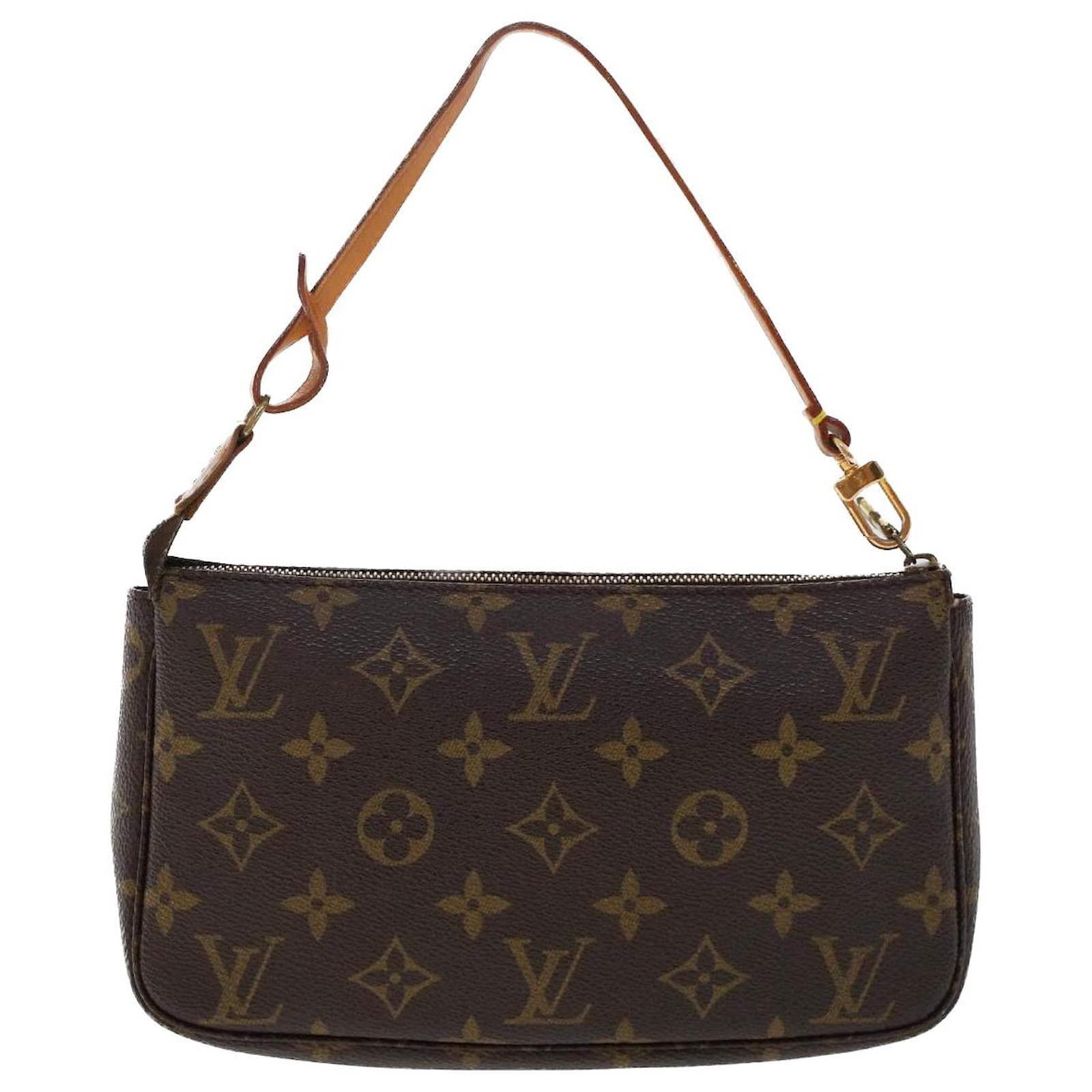 LOUIS VUITTON Damier Azur Neverfull MM Pouch LV Auth 49214 ref