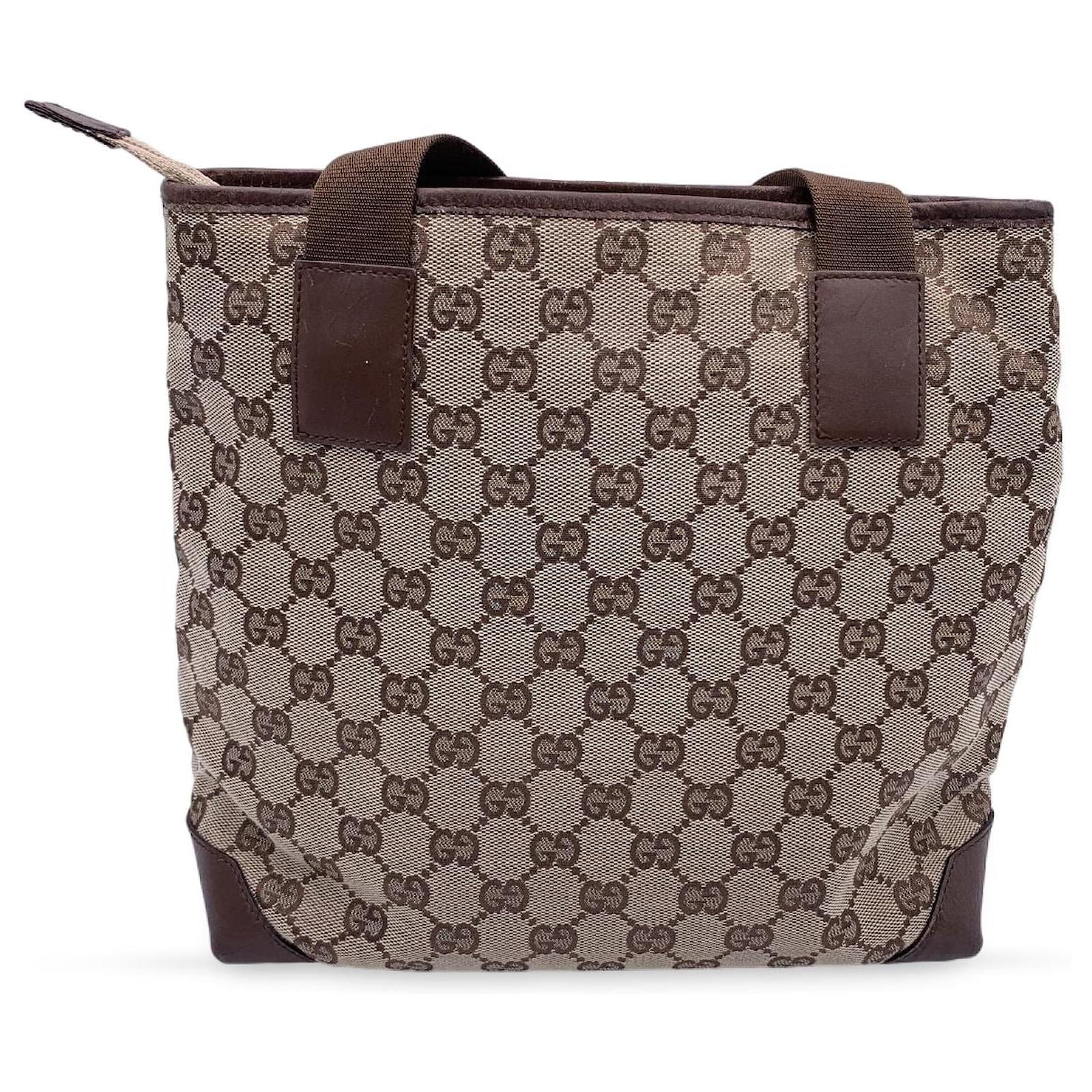 sac a main gucci 169946 cabas en toile monogrammee