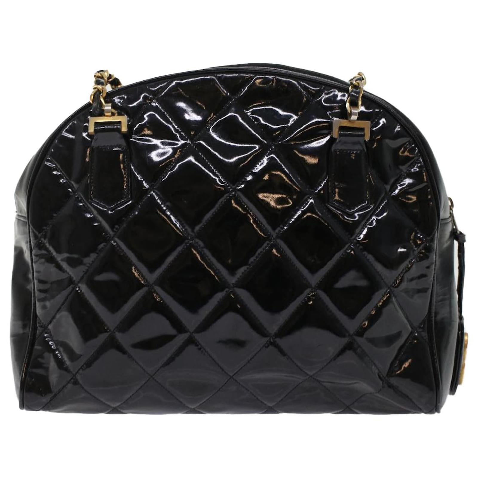 Chanel Black Quilted Dome Shoulder Bag