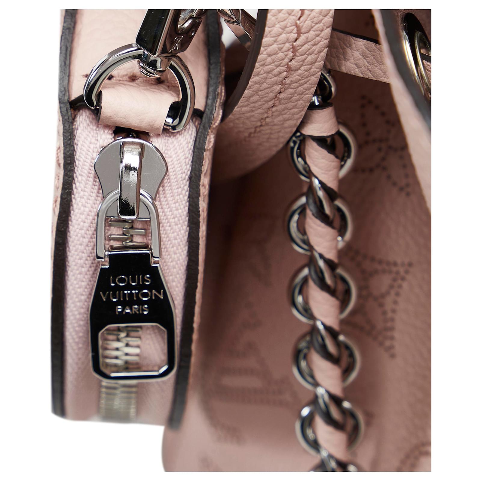 Louis Vuitton Pink Monogram Mahina Bella Leather Pony-style calfskin  ref.1000950 - Joli Closet