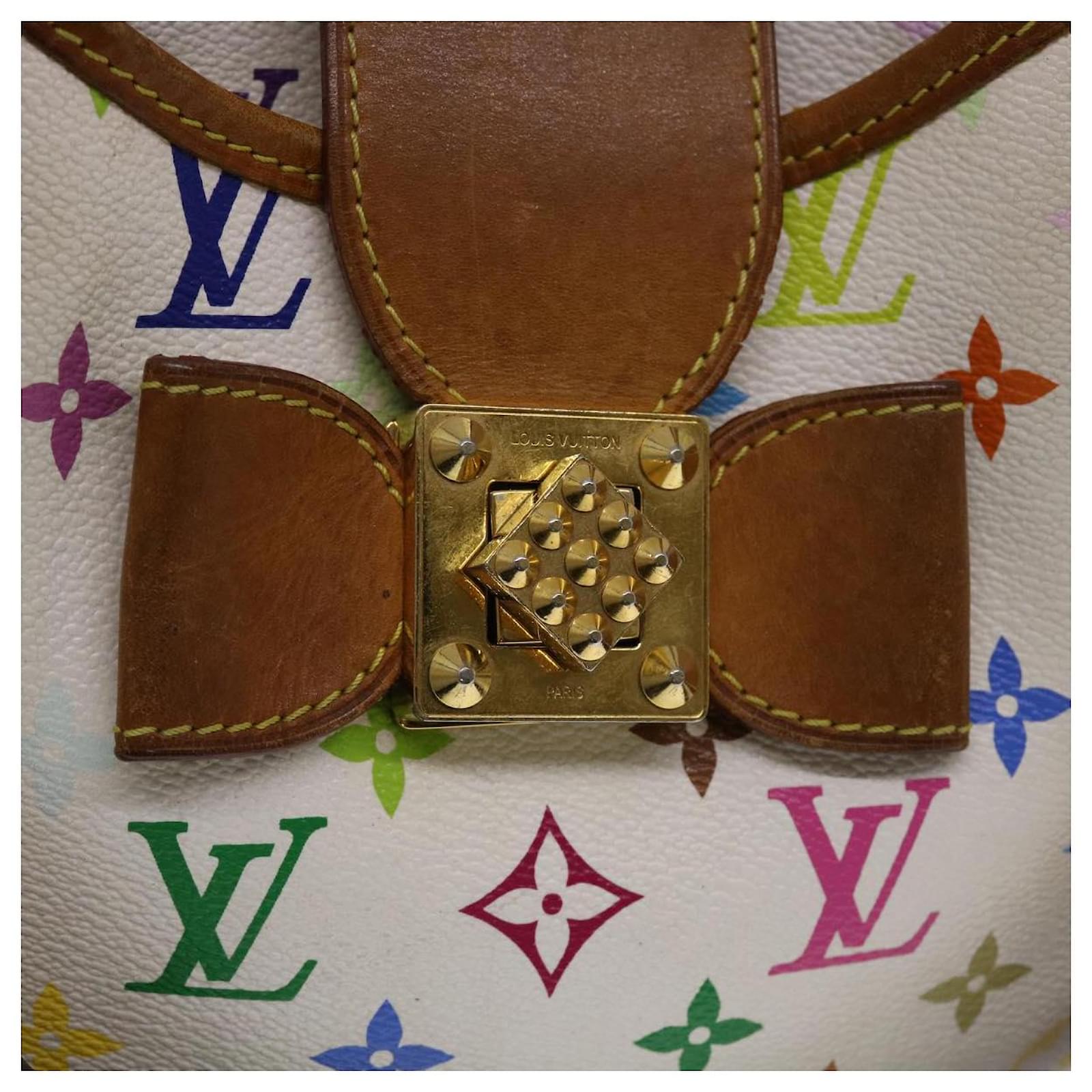 LOUIS VUITTON Monogram Multicolor Annie GM Tote Bag White M40303 LV Auth  bs7157 ref.1025812 - Joli Closet