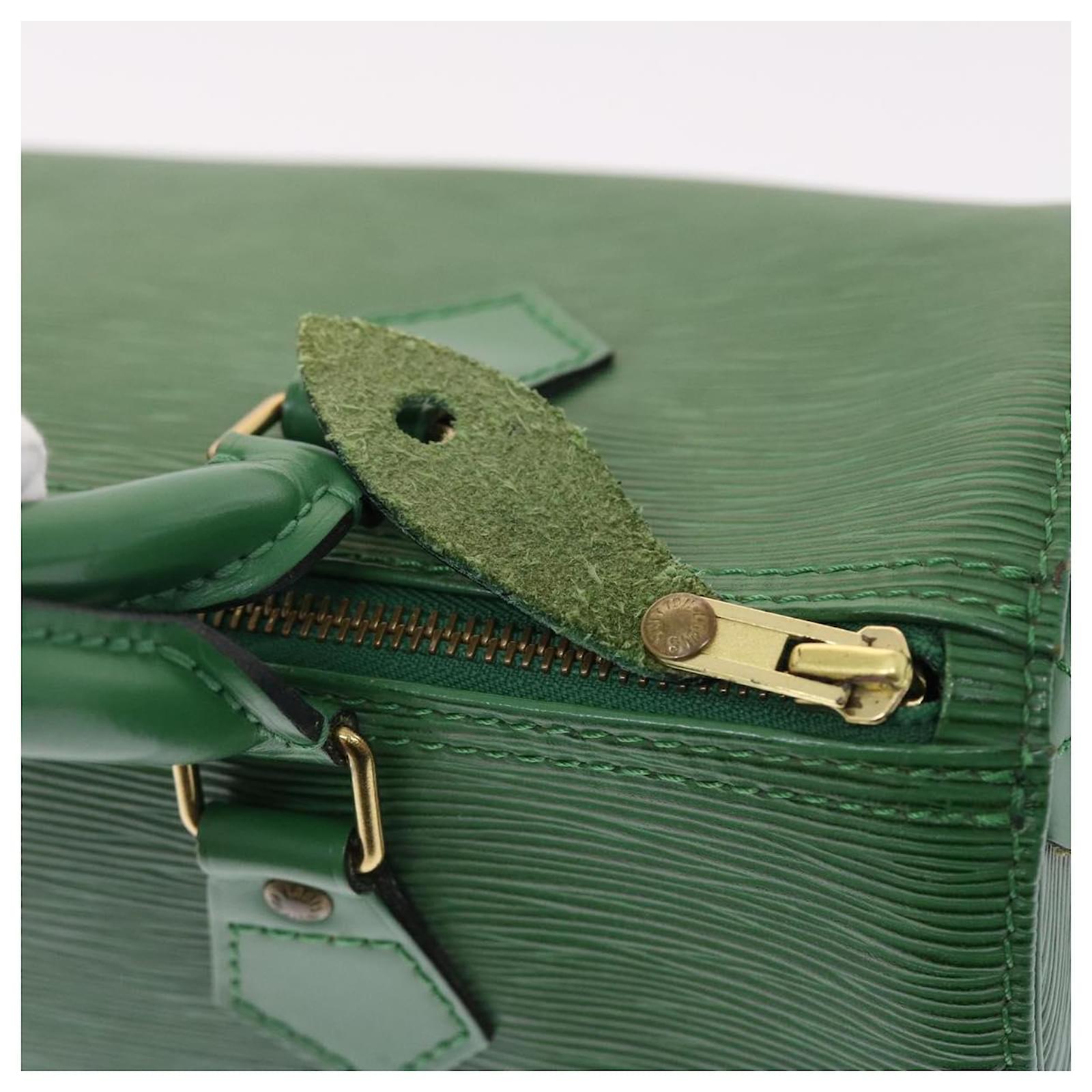 LOUIS VUITTON Handbag M43014 Speedy 25 Epi Leather green green