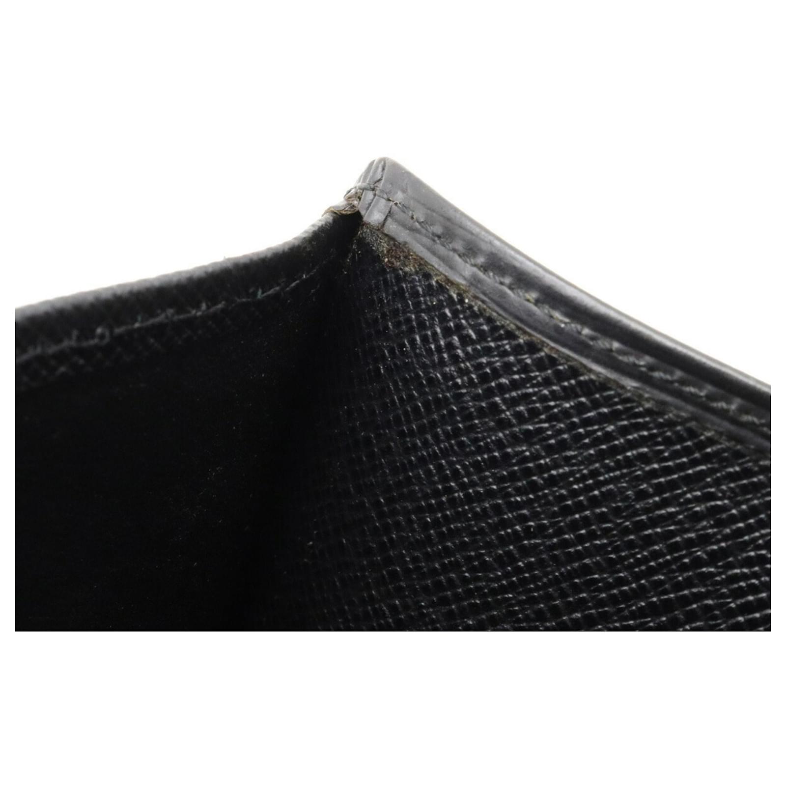 Louis Vuitton Portefeuille Brazza Leather Wallet (pre-owned) in Black for  Men