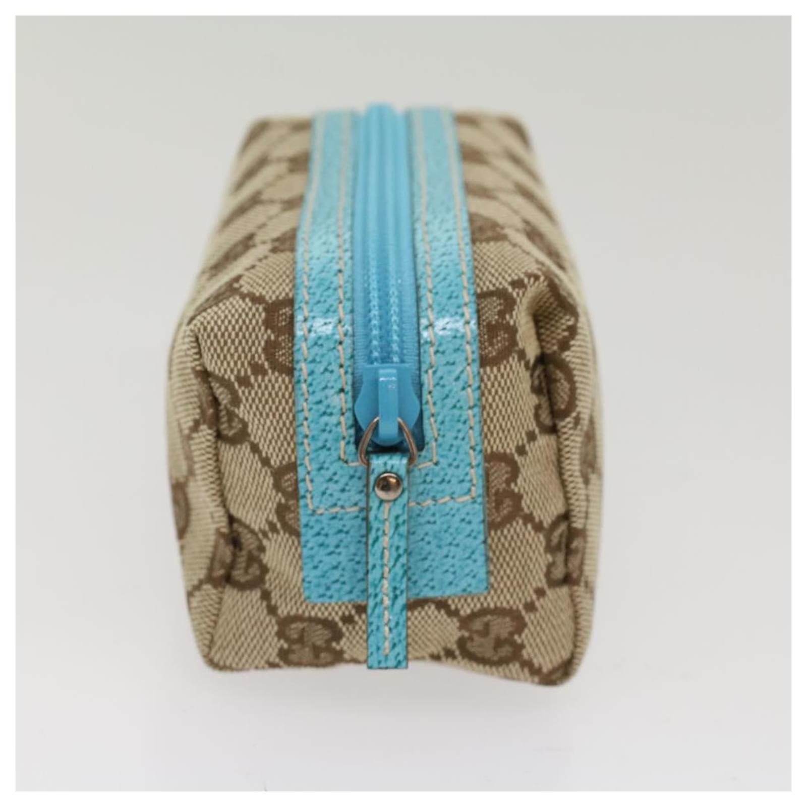 24PF new/GUCCI GGスキューバ大型ポーチ Poach Blue 24PF new/GUCCI GGスキューバ大型ポーチ Poach Blue (GUCCI