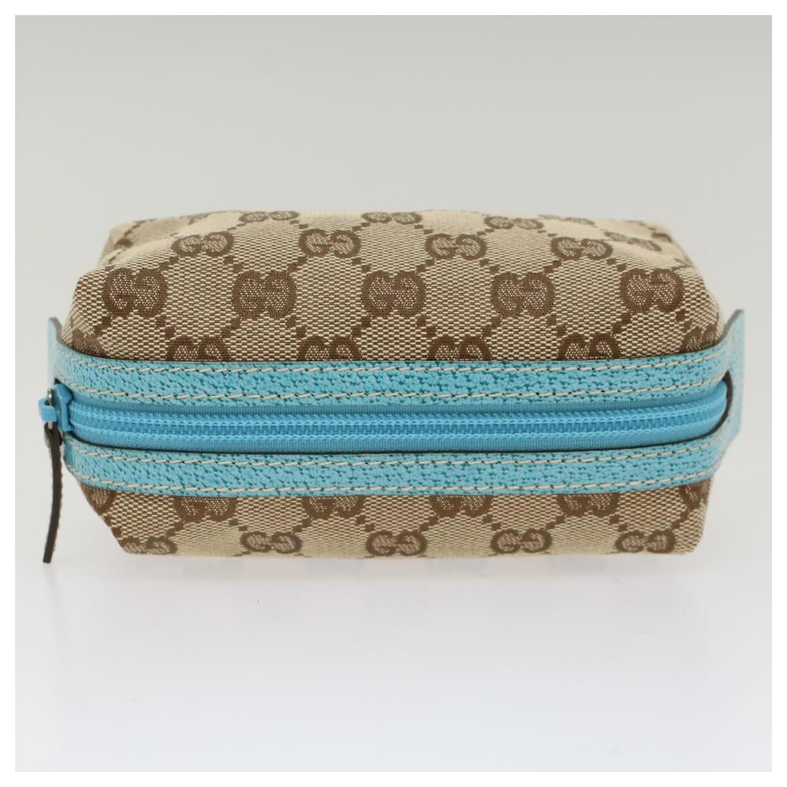 24PF new/GUCCI GGスキューバ大型ポーチ Poach Blue 24PF new/GUCCI GGスキューバ大型ポーチ Poach Blue (GUCCI