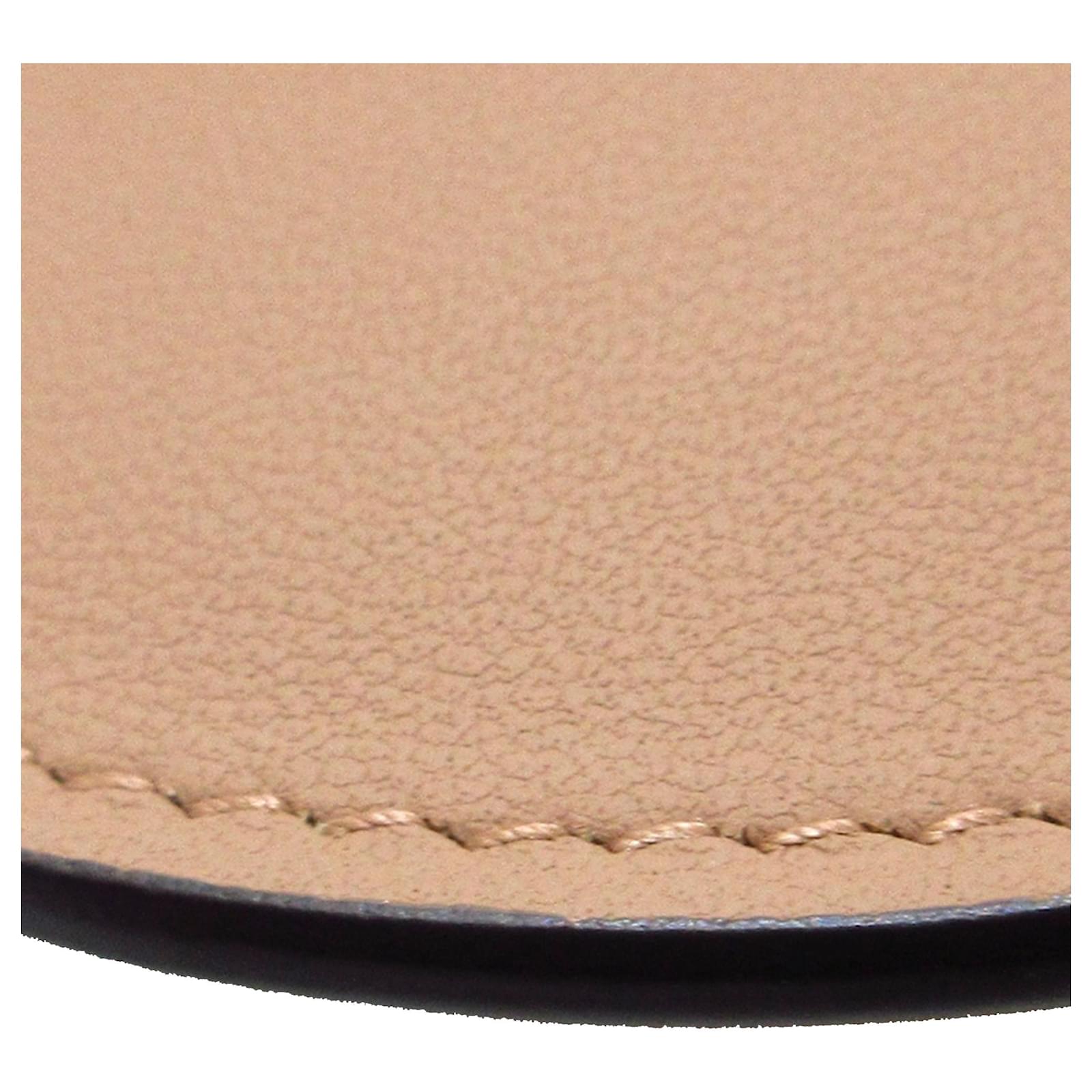 Dior Brown Ultra Matte Saddle Belt Pouch Beige Leather Pony-style calfskin  ref.950251 - Joli Closet