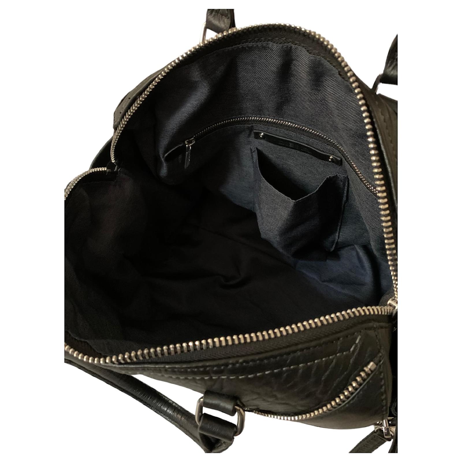 バッグ diesel archive leather boston bag black DIESEL Vintage 2Way Shoulder Large Boston Bag y2k Black