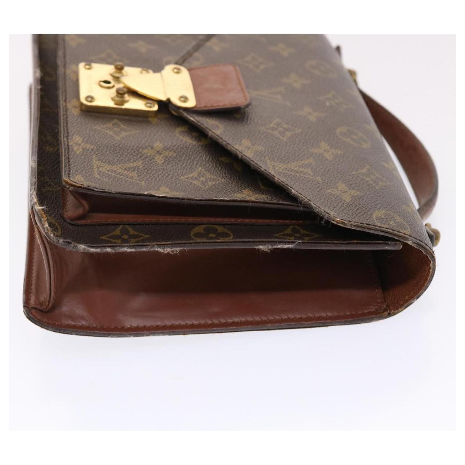 Louis Vuitton Monogram Monceau 25 Hand Bag M51185 LV Auth 50120 Cloth  ref.1032445 - Joli Closet