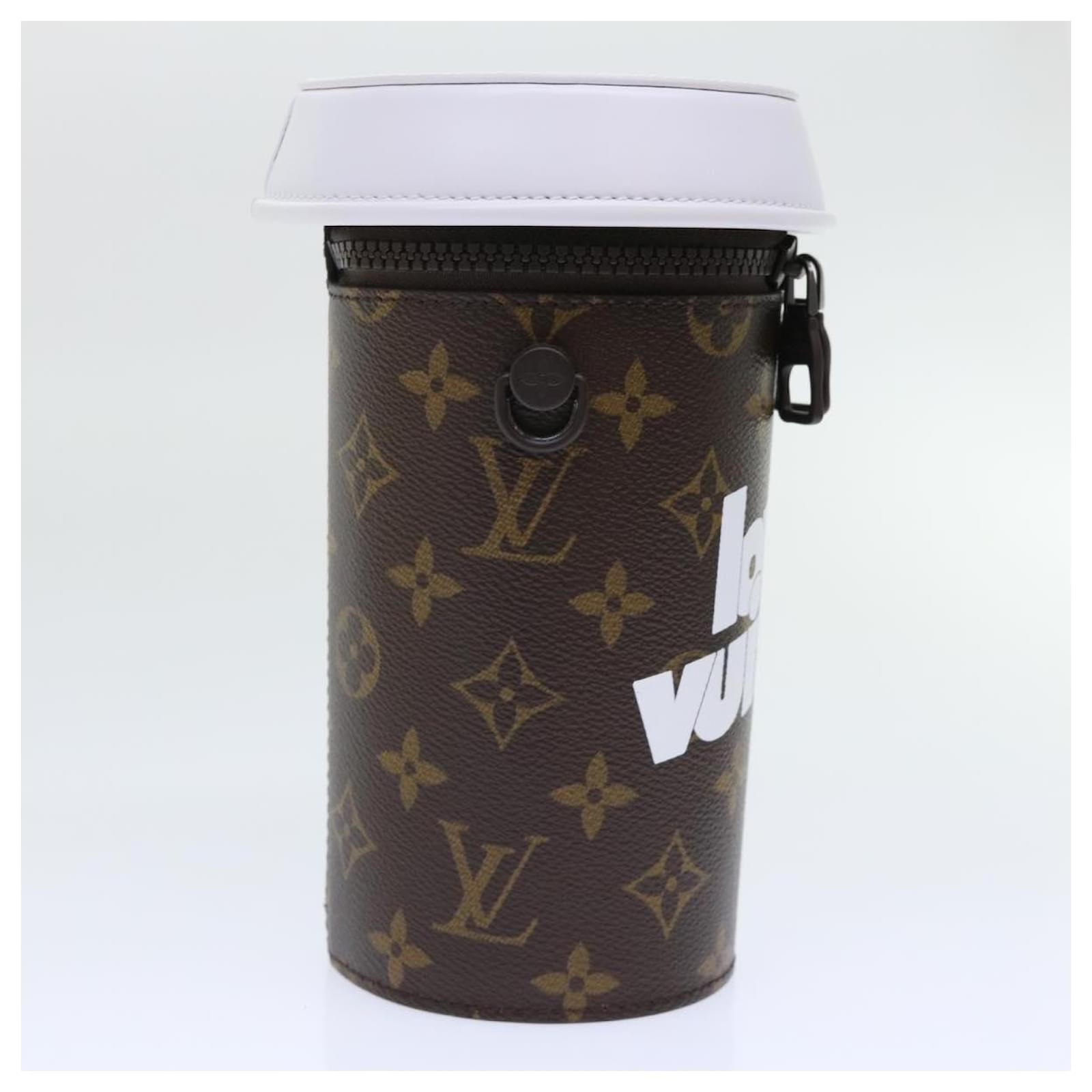 Authentic LOUIS VUITTON Everyday LV coffee cup M80812 Shoulder bag