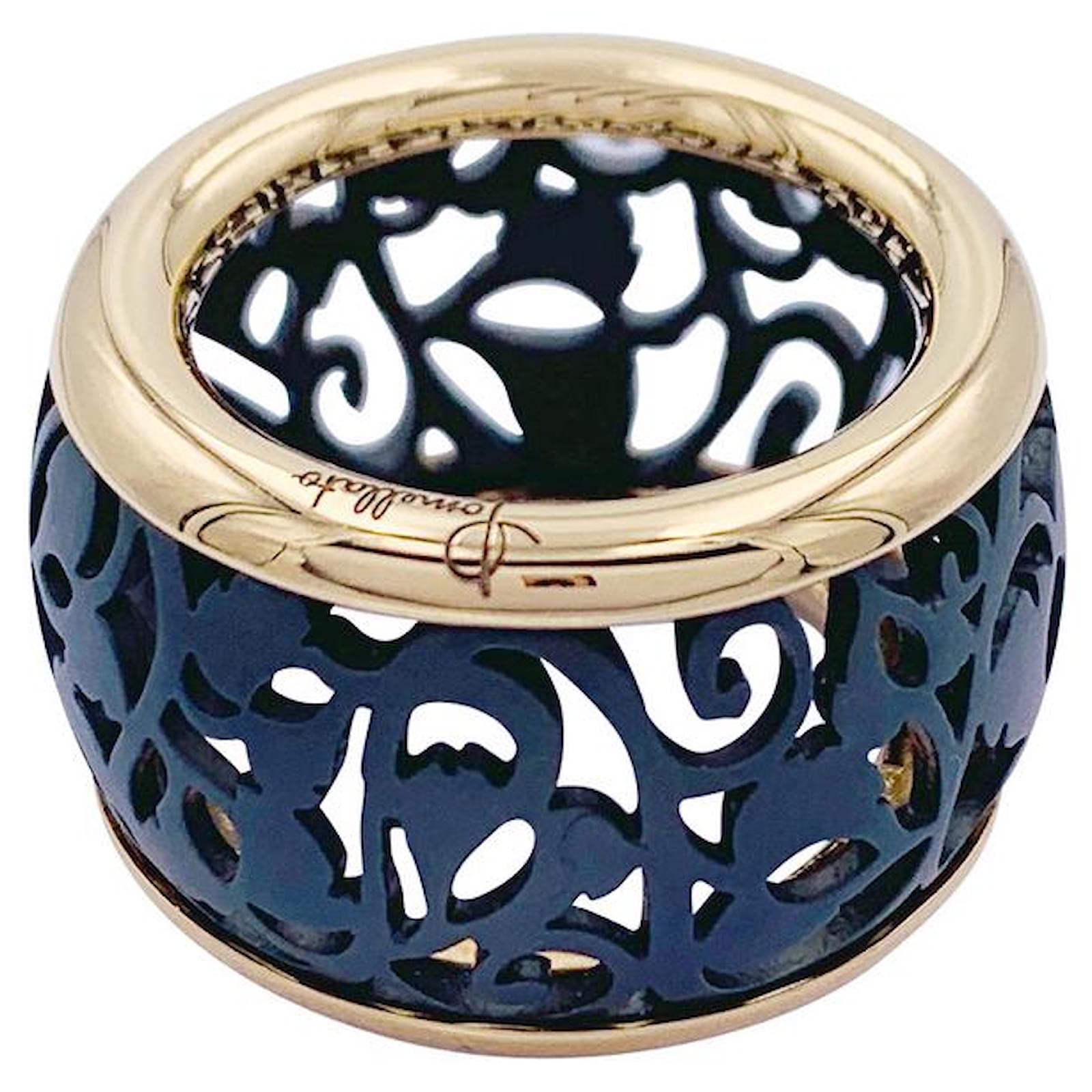 Diamond Pomellato Anello Titanio Pomellato Ring, 