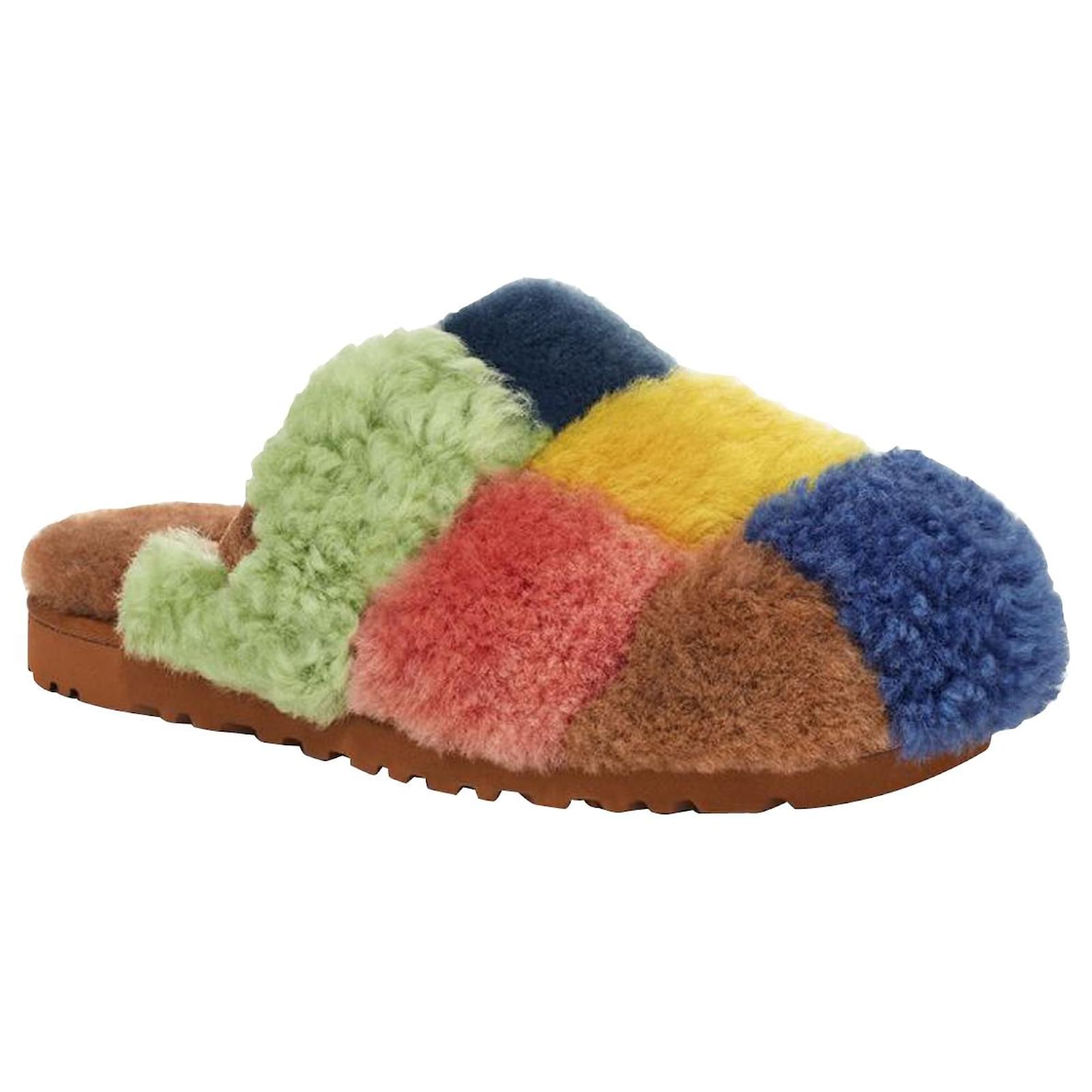 Ugg hot sale slides multicolor