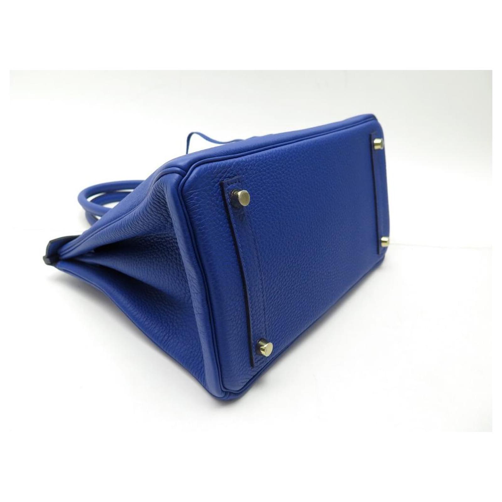 Handbags Hermès New Hermes Birkin Handbag 30 Royal Blue Togo Leather New Leather Purse Hand Bag