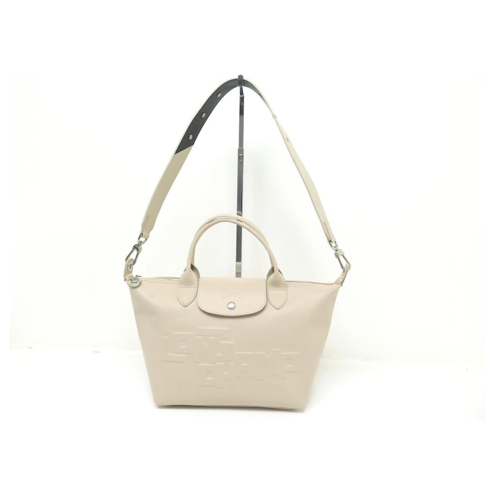 LONGCHAMP LE PLIAGE S L HANDBAG1512712337 OLD PINK LEATHER