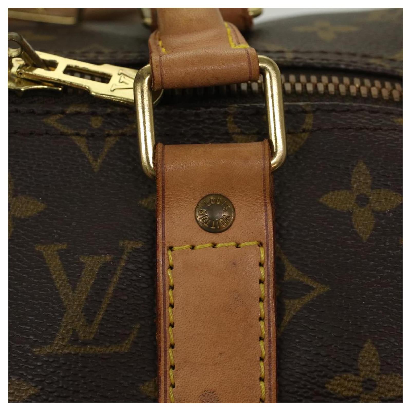 Louis Vuitton Monogram Keepall 50 Boston Bag M41426 LV Auth yk8062 Cloth  ref.1033830 - Joli Closet