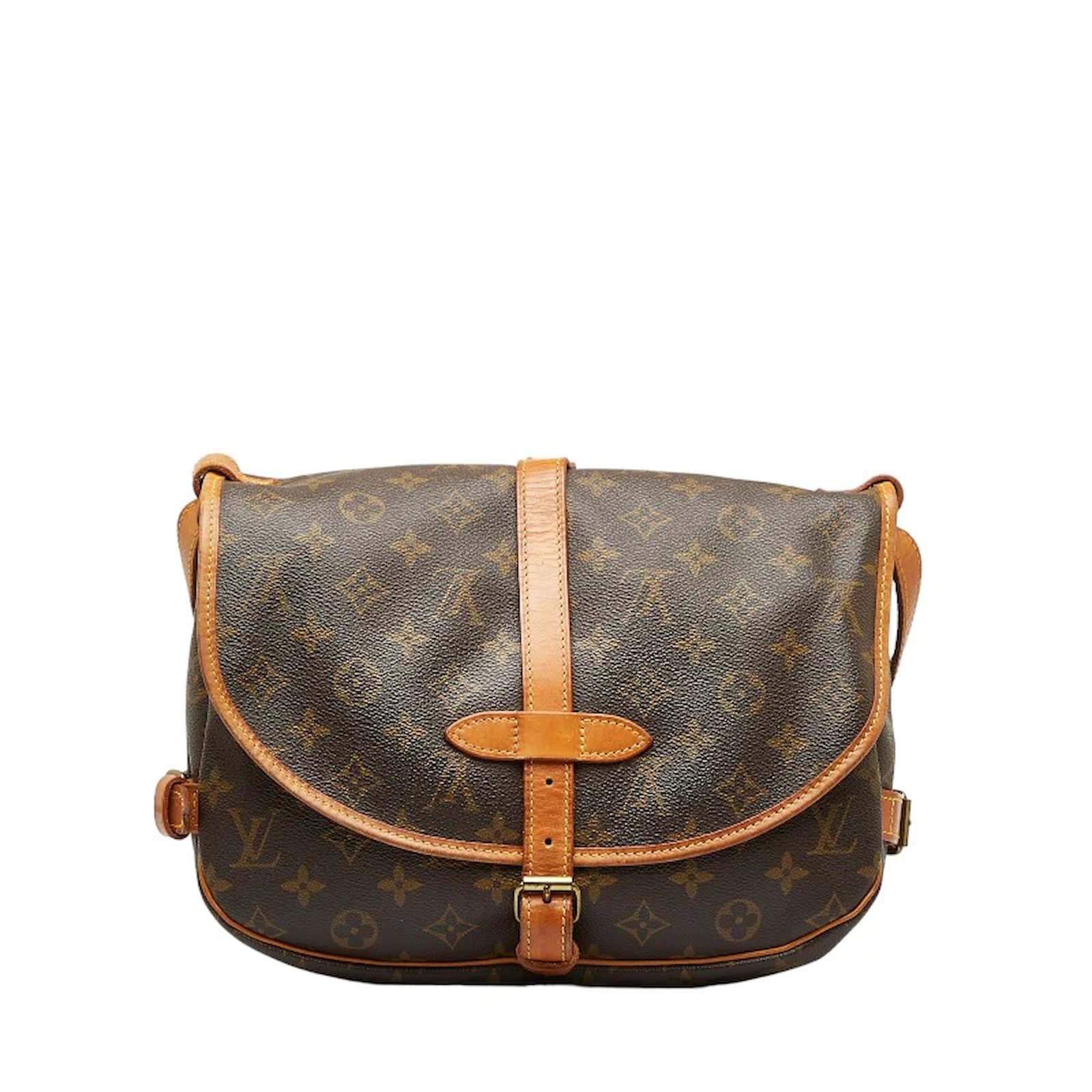 Louis Vuitton Monogram Saumur 30 M42256 Brown Cloth ref.1034083 - Joli  Closet