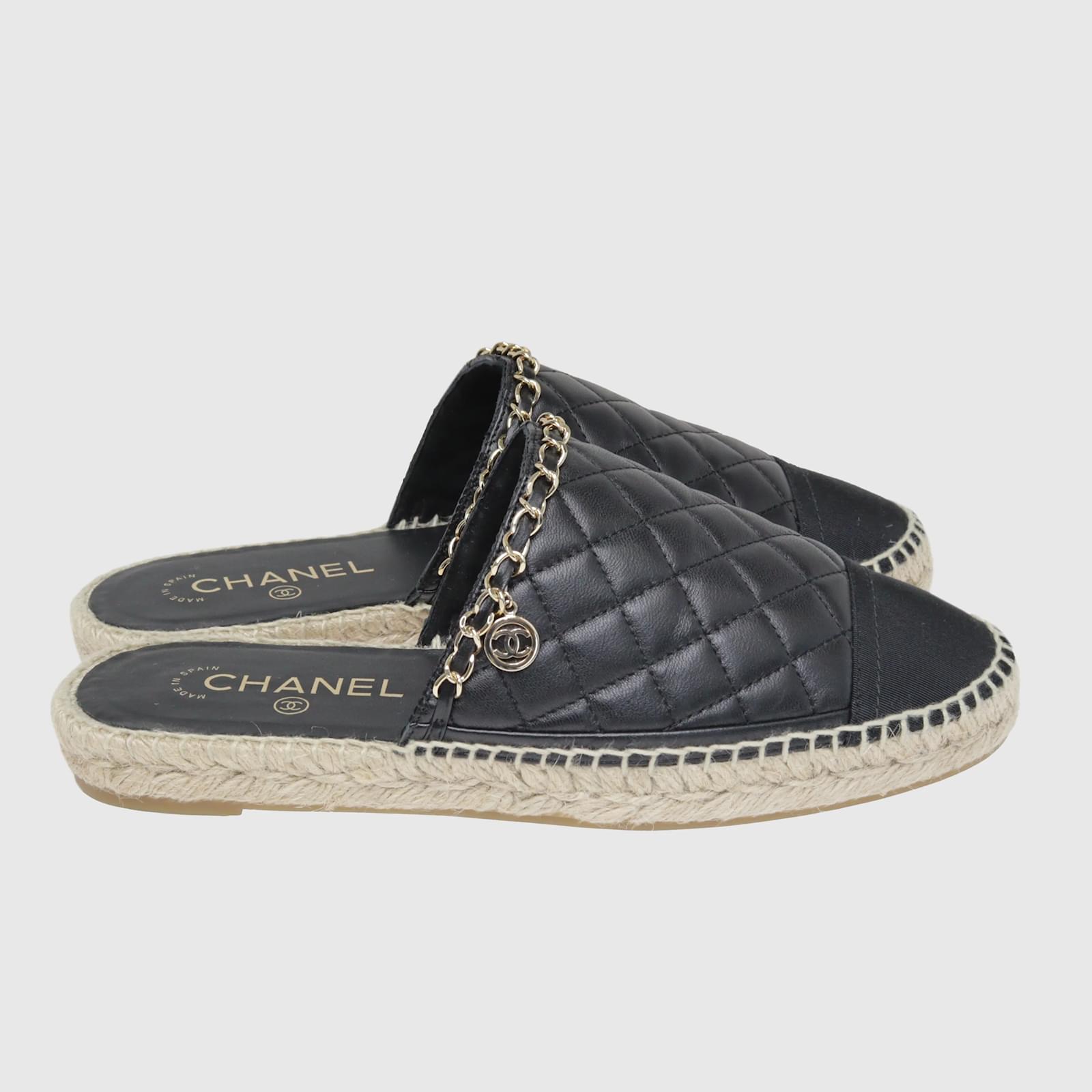 chanel womens mule shoes