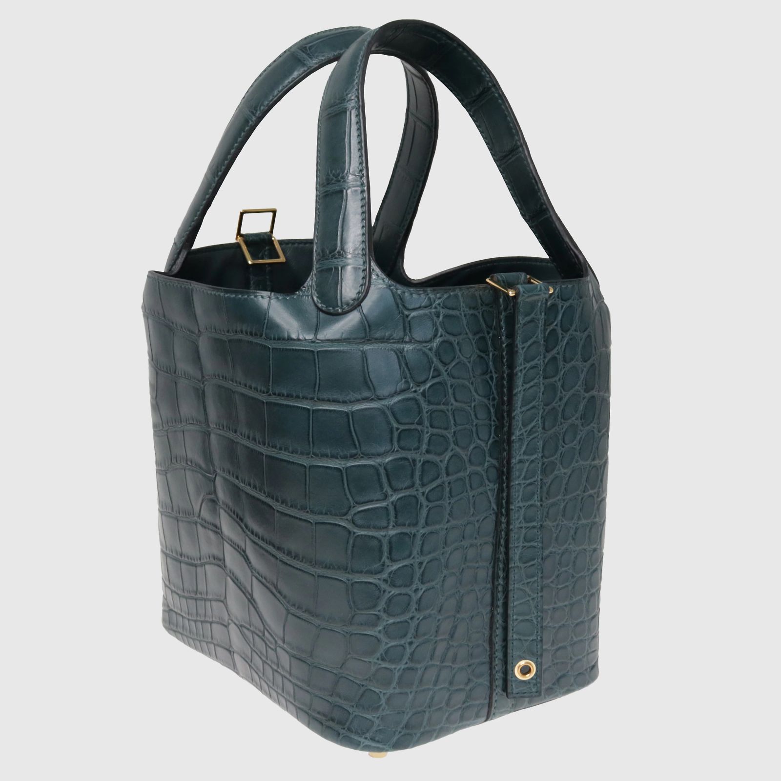 Hermès Colvert Alligator Mississippiensis Picotin 18 bag (Sold) - Joli ...