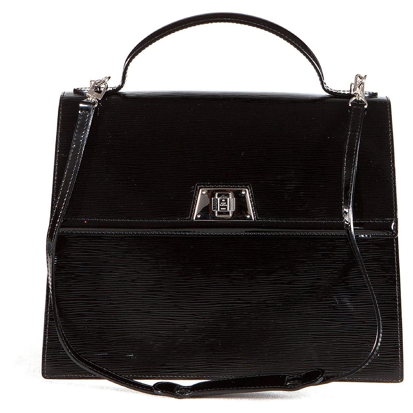Louis Vuitton Black Electric Epi Leather Mirabeau PM Bag Louis