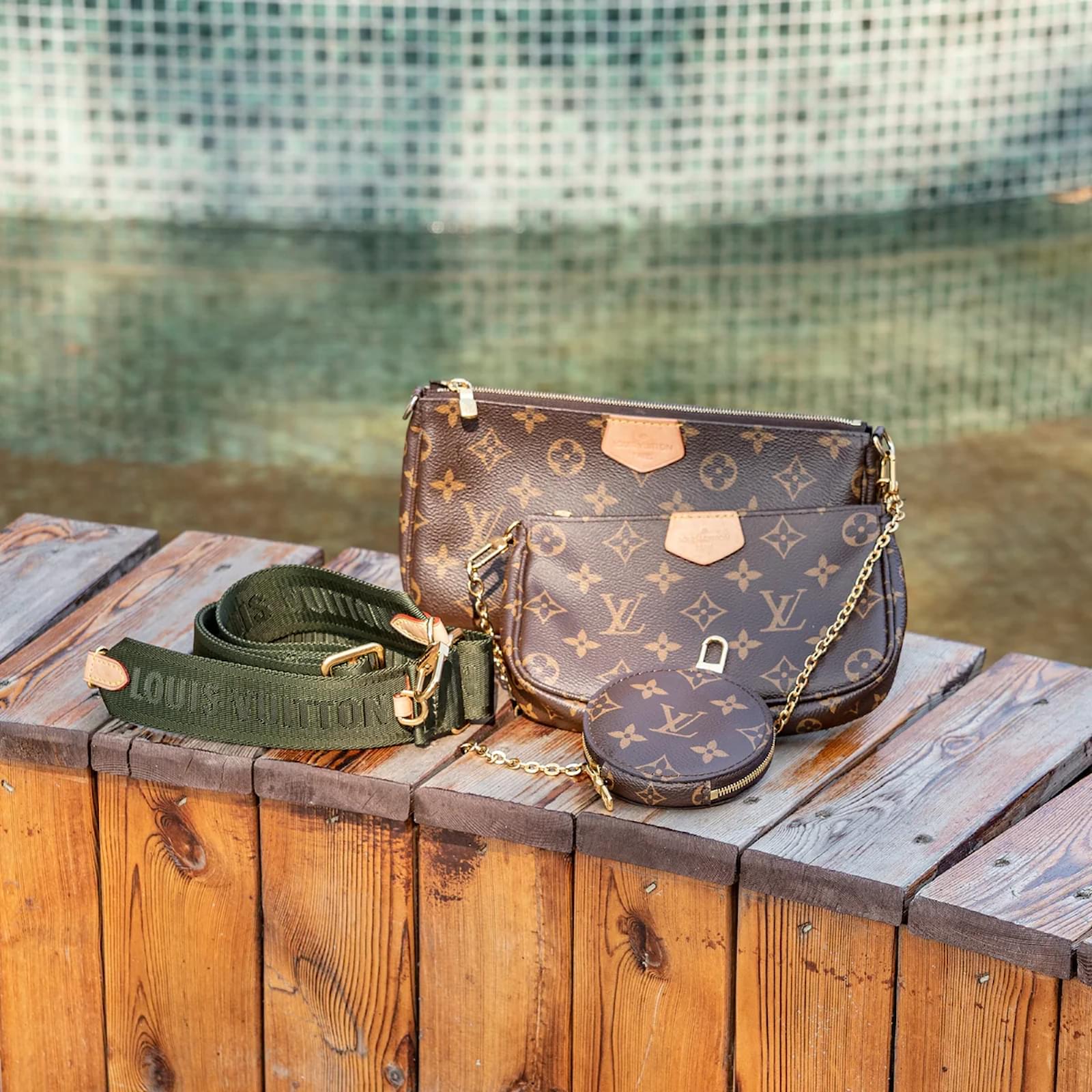 Bag Sac Louis Vuitton Triple Pochette Sac Louis Vuitton New