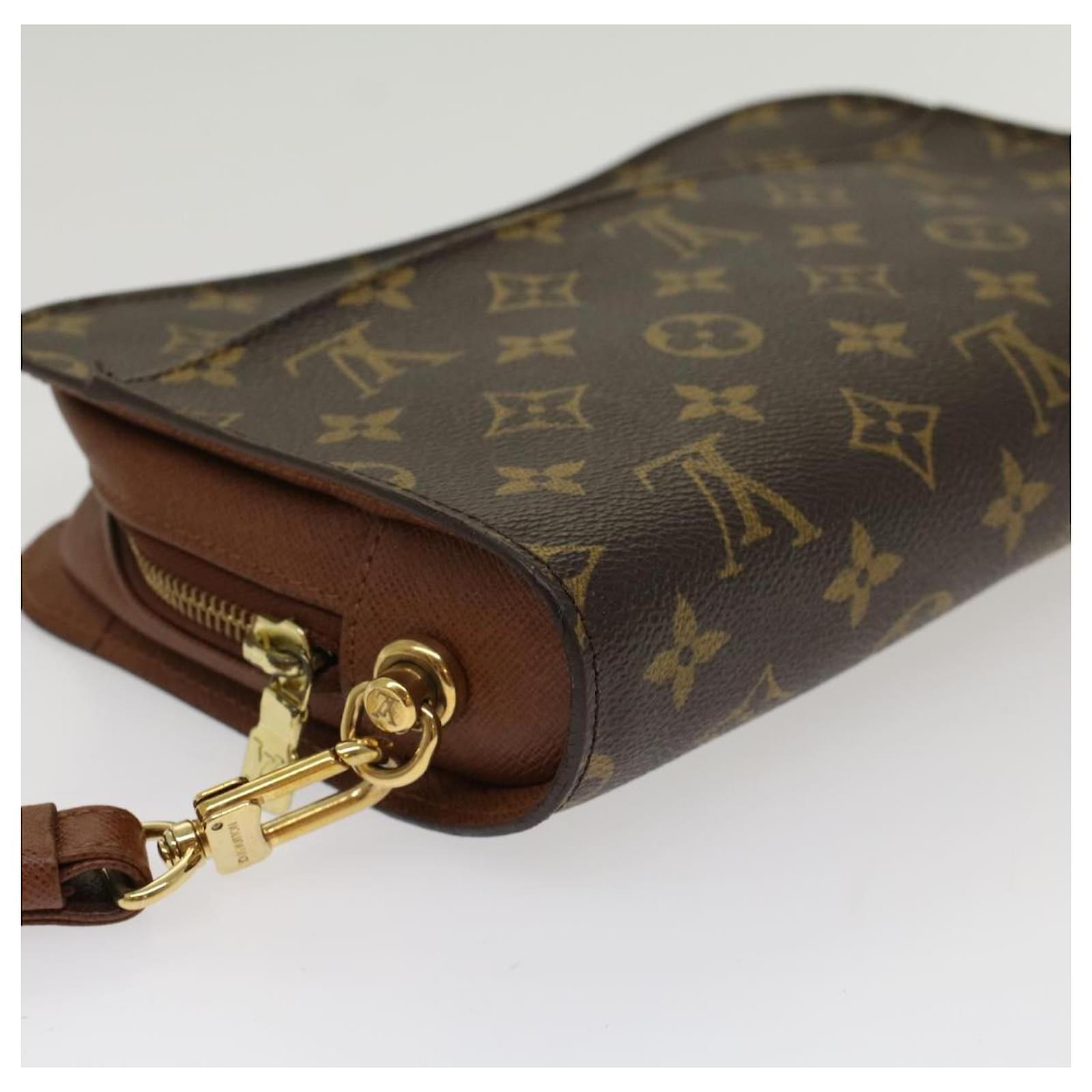 LOUIS VUITTON Monogram Orsay Clutch Bag M51790 LV Auth ep998