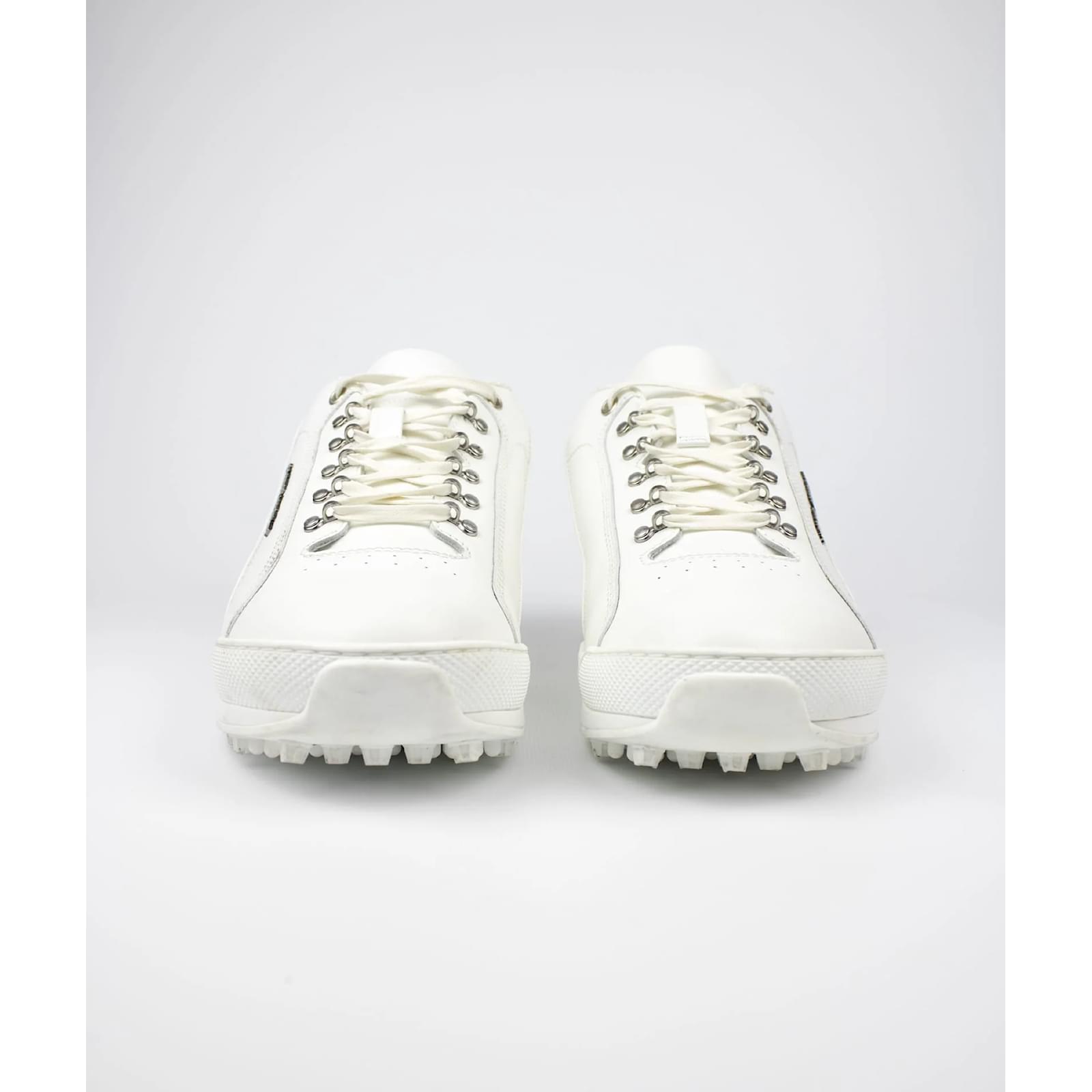 SAINT LAURENT Trainers Jump White Leather Joli Closet