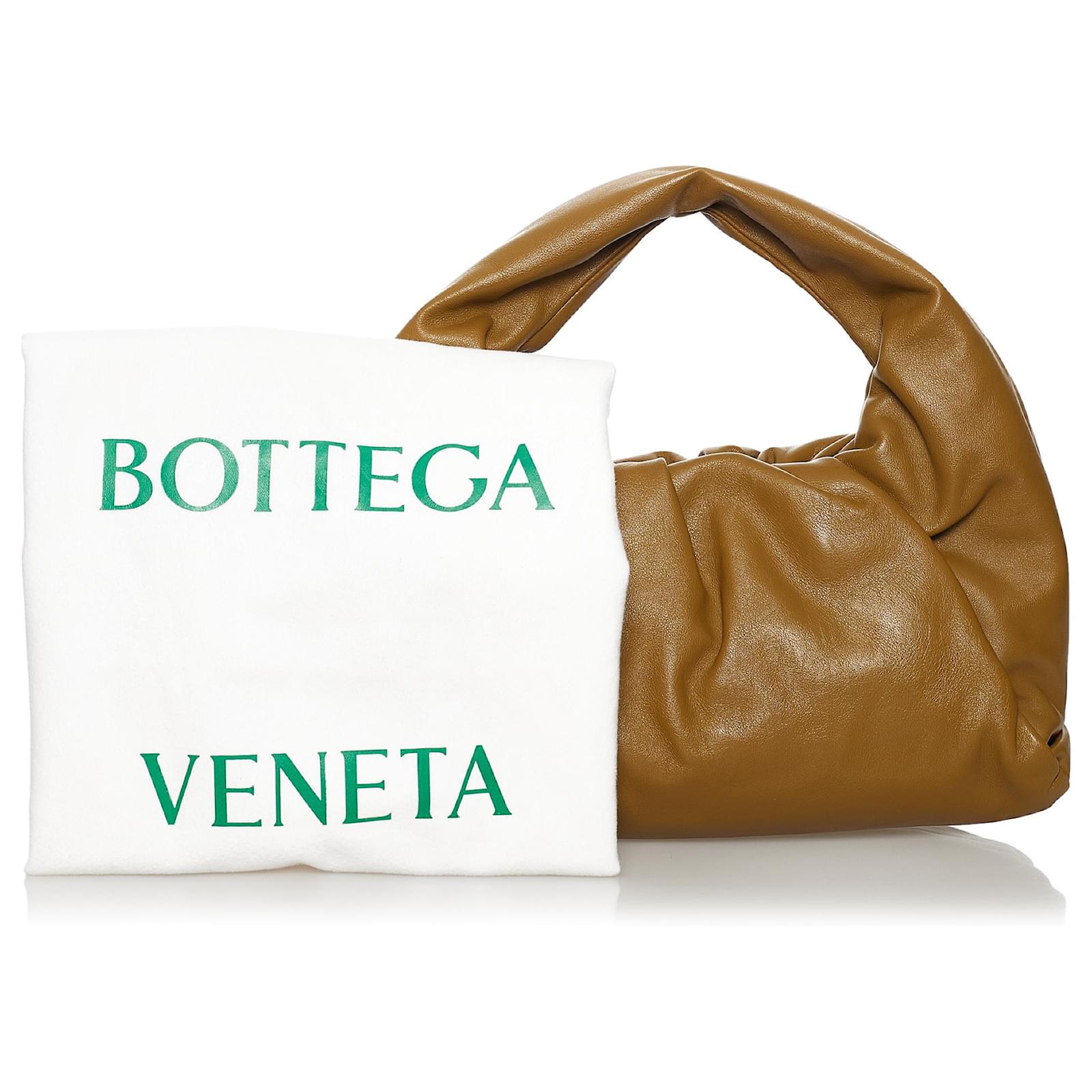 Bottega Veneta Brown The Shoulder Pouch Bag Light brown Leather
