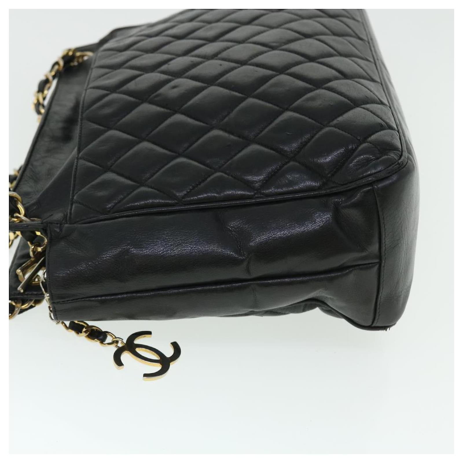 Chanel Bag Matelasse 23 Single Chain Shoulder Black Full Flap Push Lock  Coco Mark Ladies Lambskin Auction