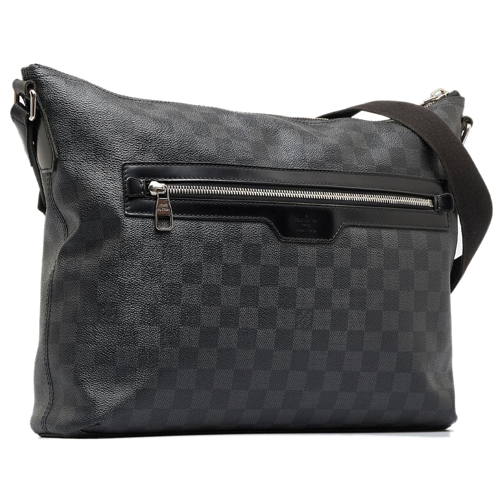 Louis Vuitton Black x Grey Damier Graphite Mick MM Messenger