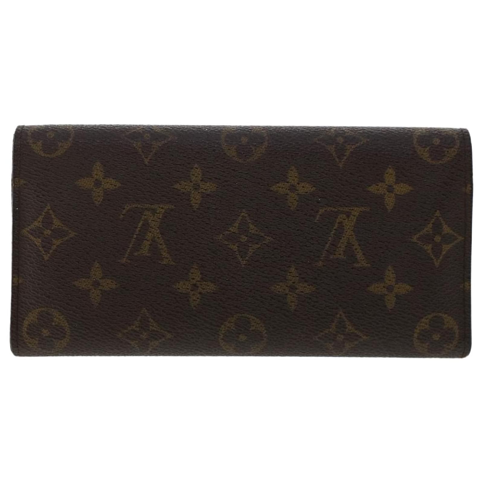 Louis Vuitton Monogram Portefeuille Emilie Long Wallet