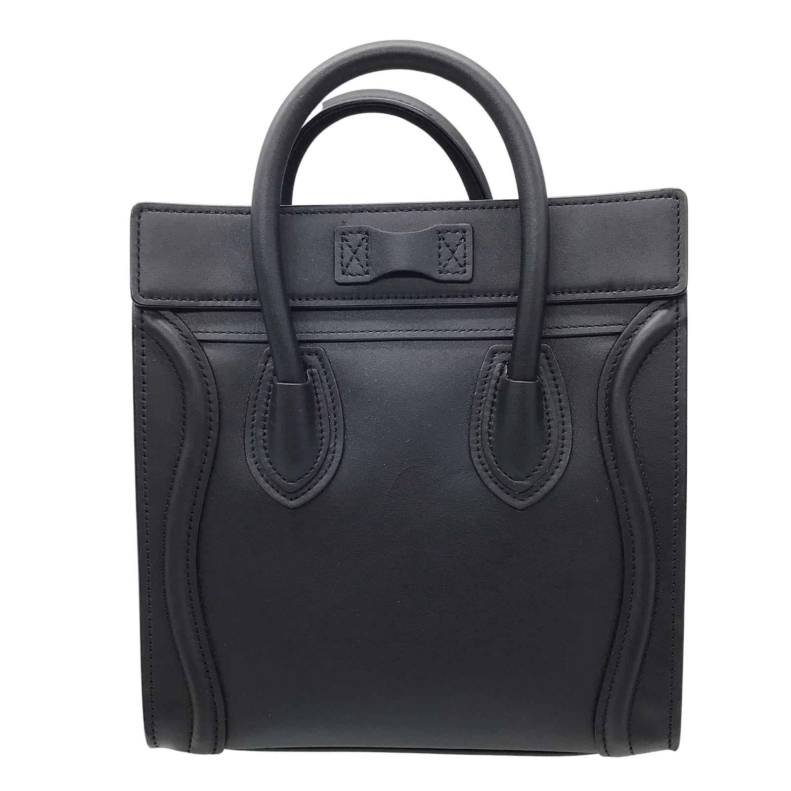 Celine nano deals luggage smooth black