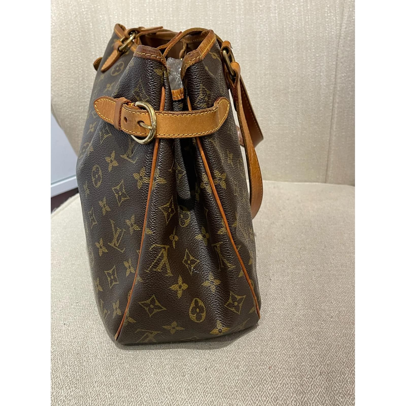 Fabric bag Louis Vuitton Brown in Cloth - 35216010