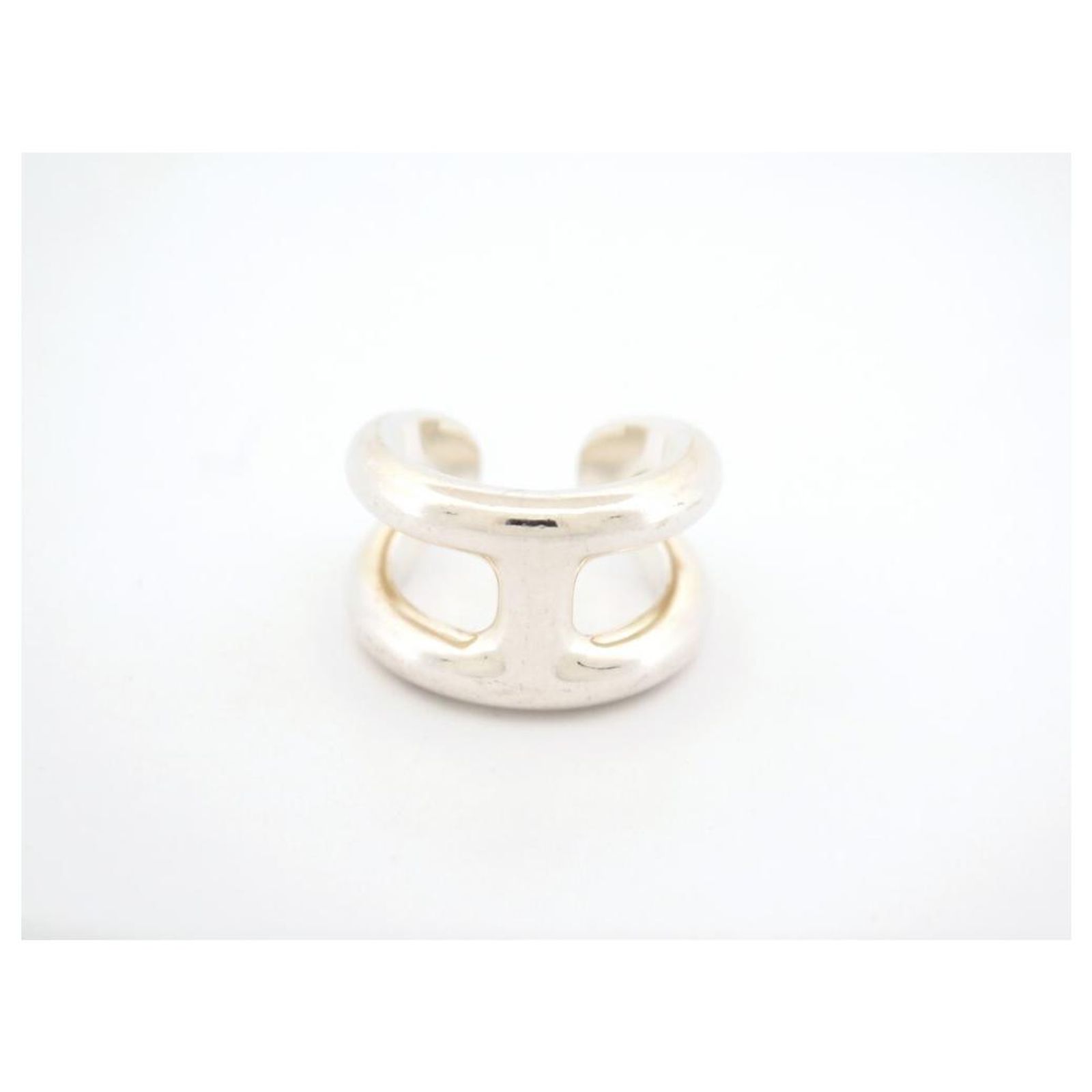 Hermès HERMES OSMOSE PM H RING102539B size 51 STERLING SILVER + 