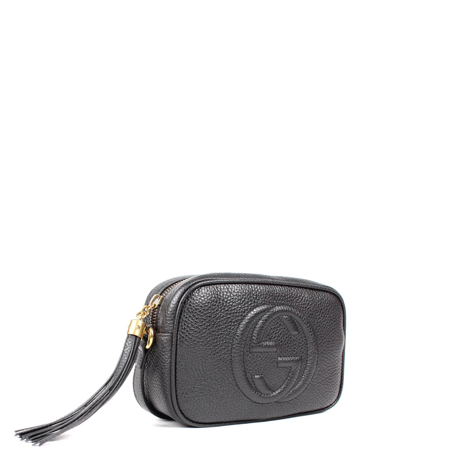 Gucci soho wristlet on sale black