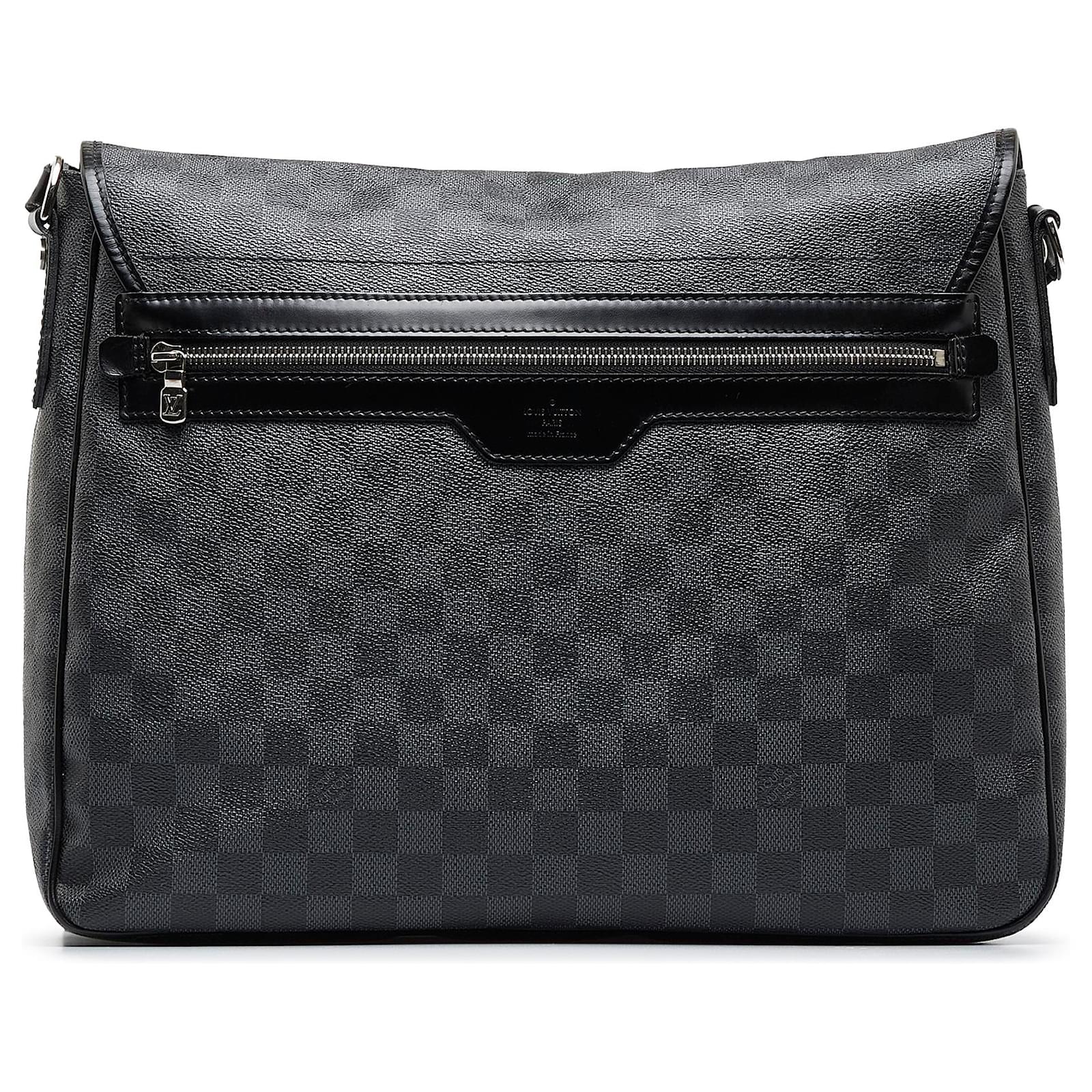 Louis Vuitton Black Damier Graphite Renzo Cloth ref.1043274 - Joli Closet