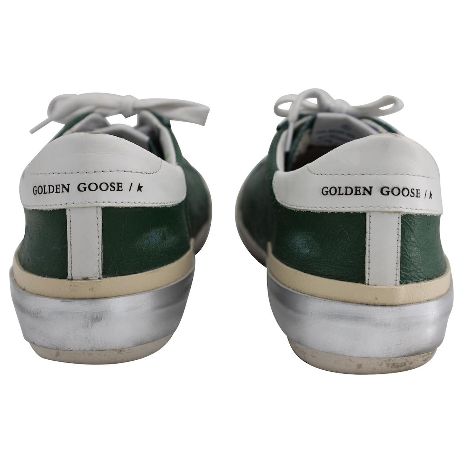 ☆関税込☆Golden ★SUPERSTAR GREEN TAB SNEAKERS★女性★ Super-Star LTD in suede with pink leather star and green