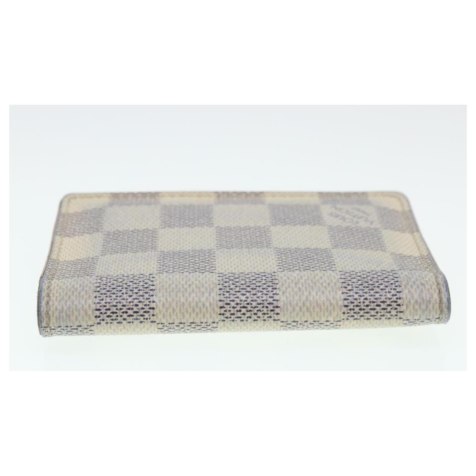 LOUIS VUITTON Damier Azur Organizer Du Posh Card Case