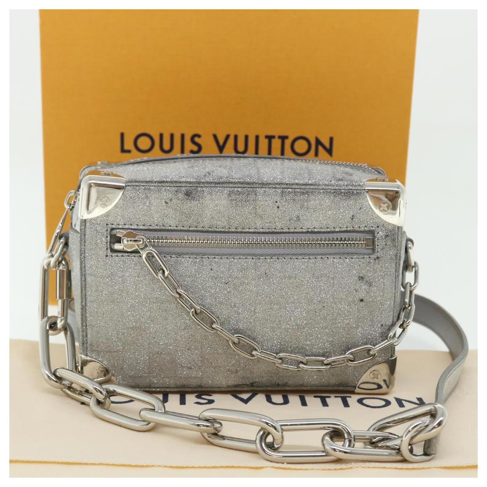 Handbags Louis Vuitton Louis Vuitton Monogram Comics Mini Soft Trunk Bag Multicolor M82008 Auth 49928a