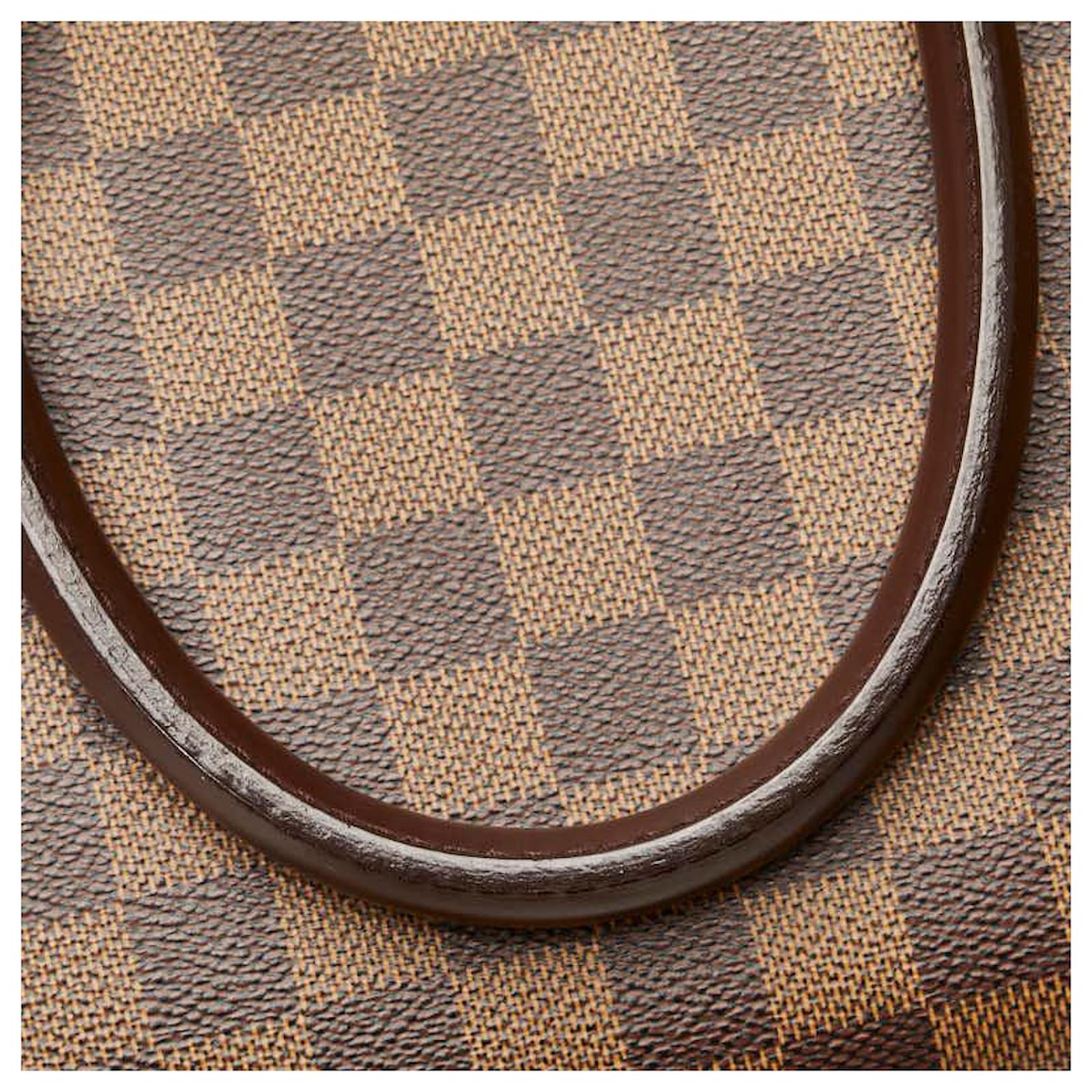 Louis Vuitton Damier Ebene Triana Handbag Brown ref.738157 - Joli