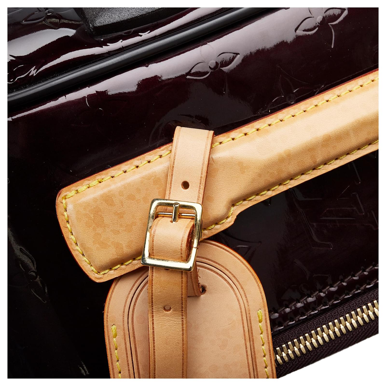 Pegase patent leather 48h bag Louis Vuitton Purple in Patent
